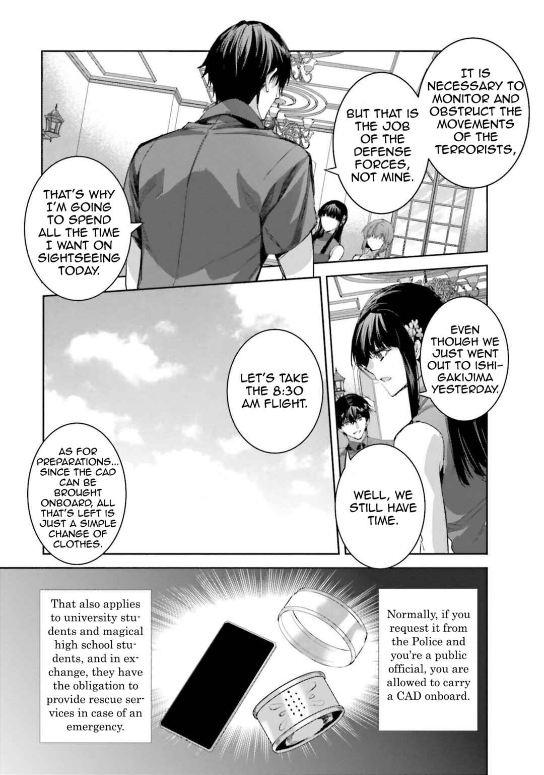 Mahouka Koukou no Rettousei - Nankai Soujou-hen Chapter 9 - Page 21
