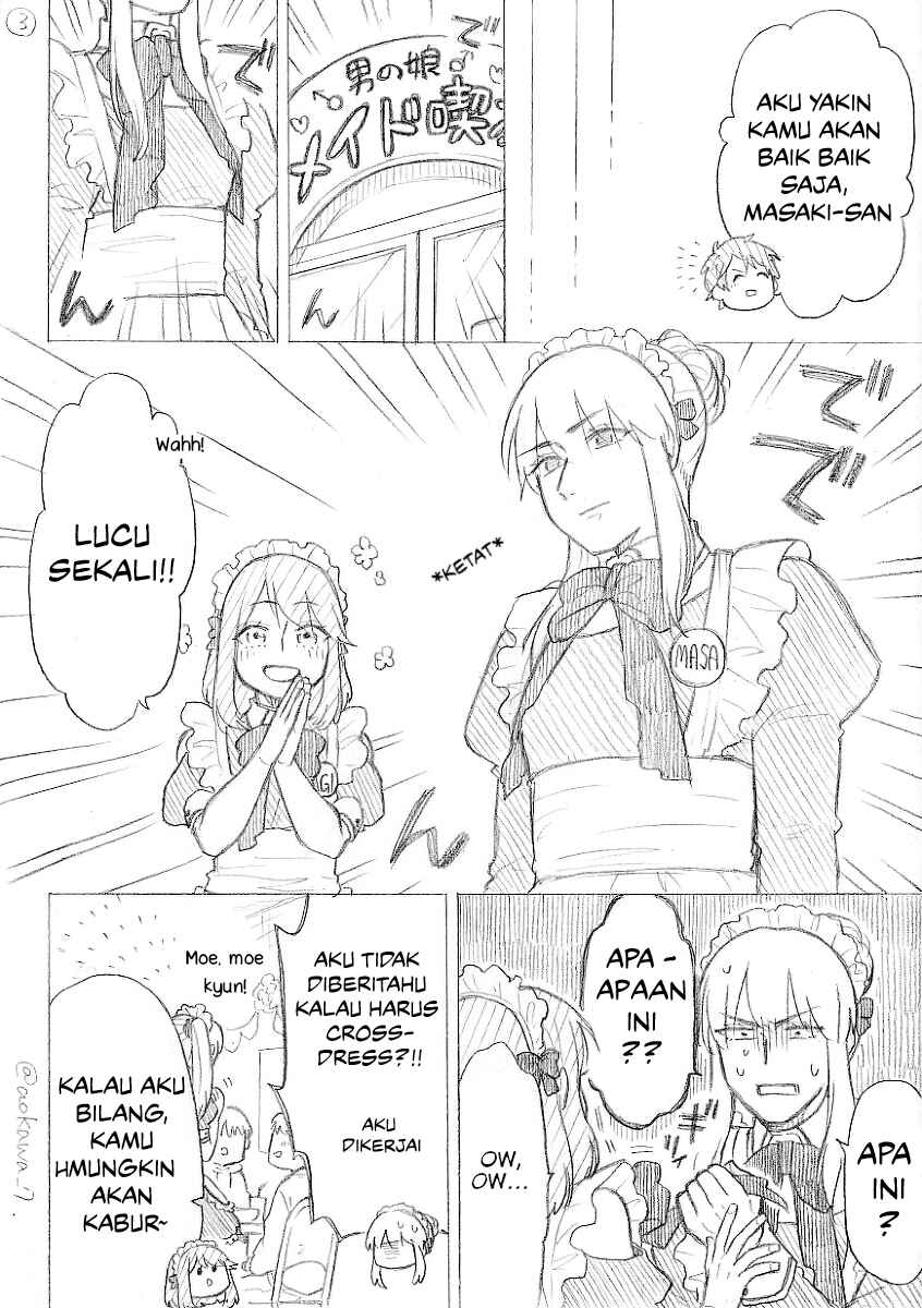 Josou Cosplayer ni Otouto ga Dekiru Manga Chapter 11.3 - Page 4
