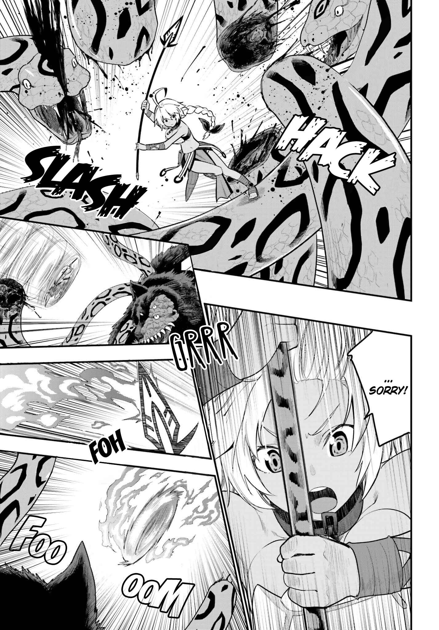 Konjiki no Word Master: Yuusha Yonin ni Makikomareta Unique Cheat Chapter 13 - Page 3