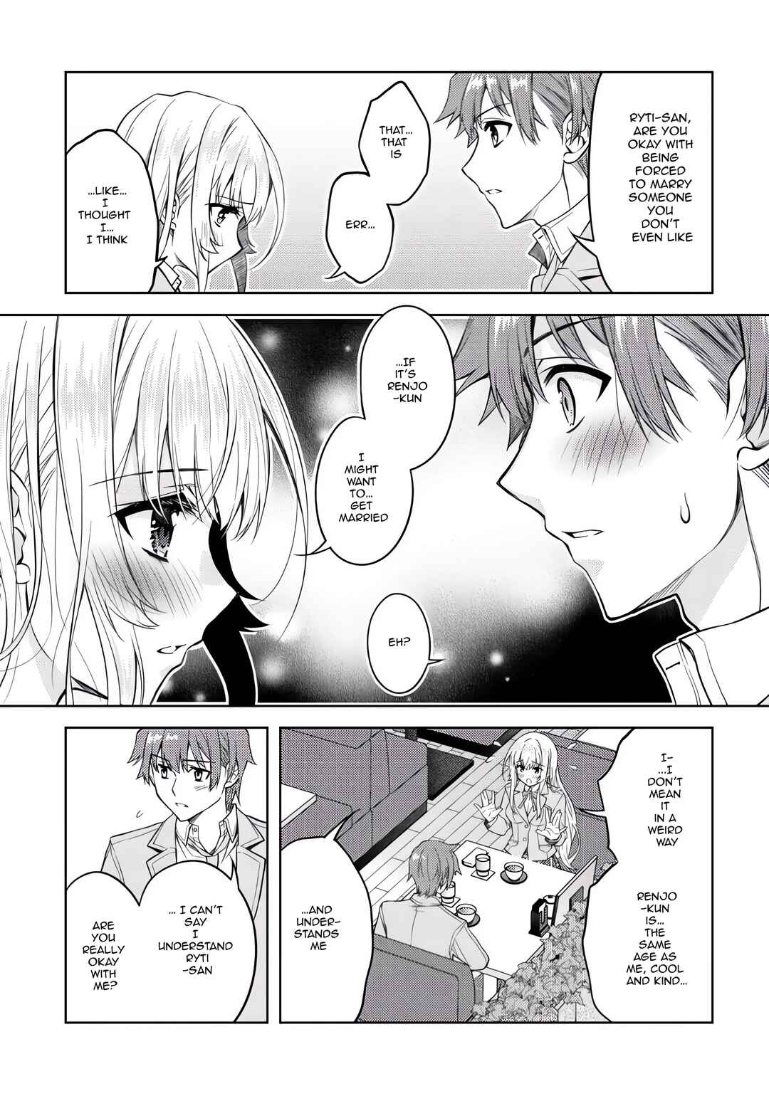 Tsundere Hokuou Bishoujo no Classmate ga, Kon'yakusha ni natta Totan ni Dere Ippentou ni Natteshimatta Ken ni tsuite Chapter 2 - Page 20