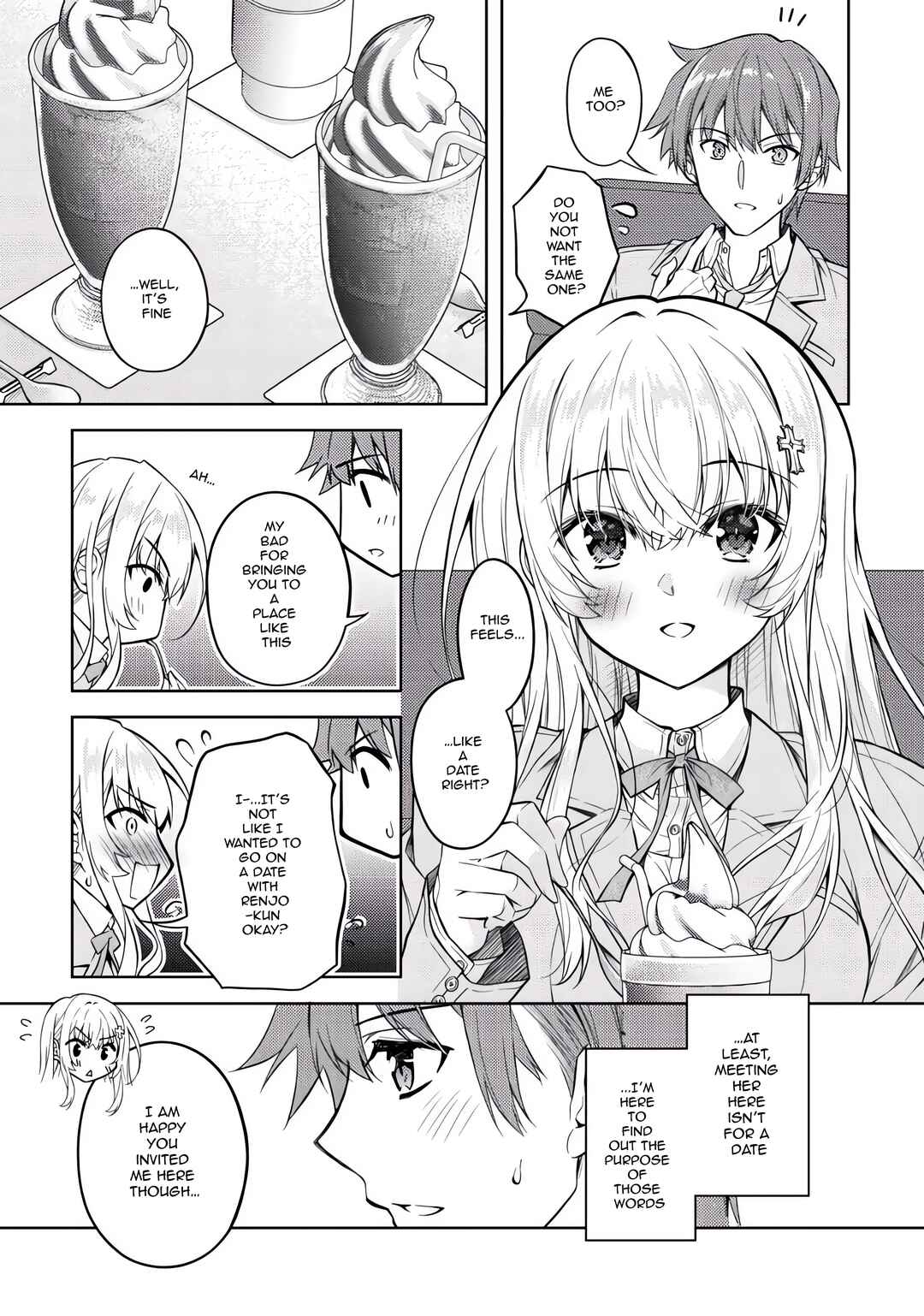 Tsundere Hokuou Bishoujo no Classmate ga, Kon'yakusha ni natta Totan ni Dere Ippentou ni Natteshimatta Ken ni tsuite Chapter 2 - Page 6
