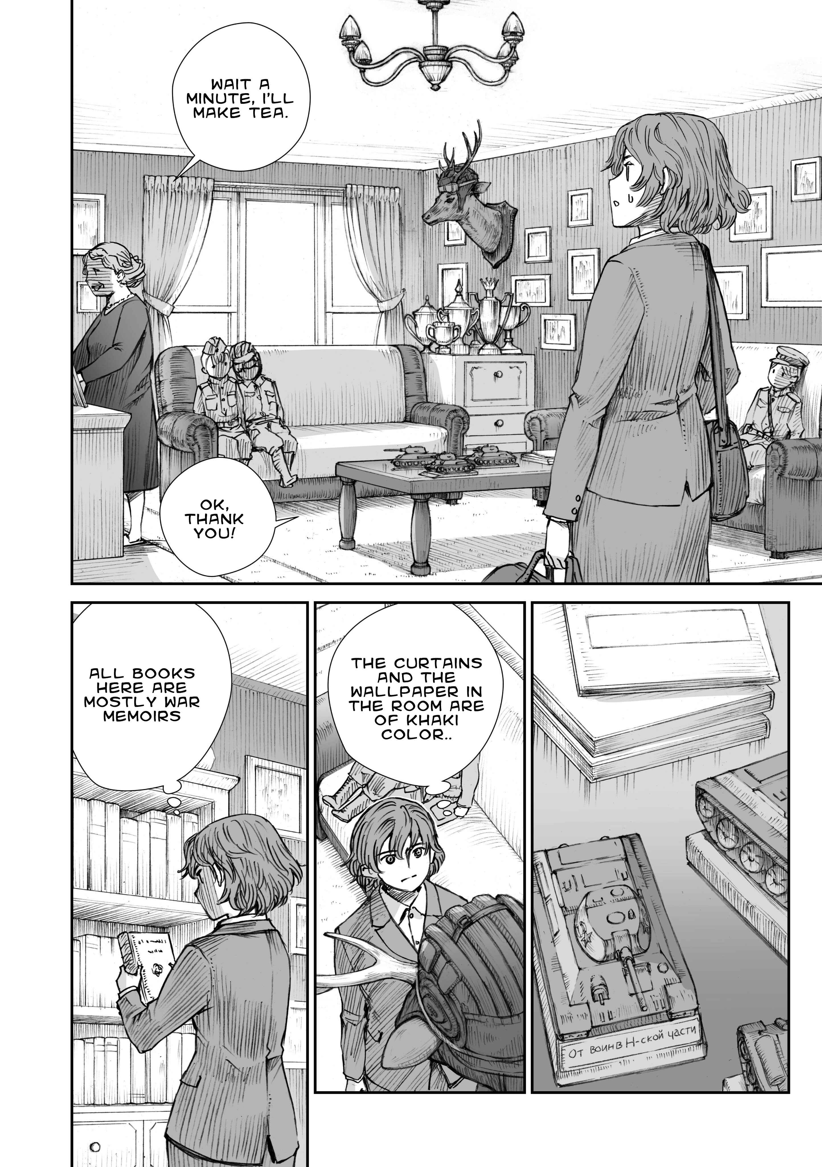 Sensou wa Onna no Kao wo Shiteinai Chapter 11 - Page 2