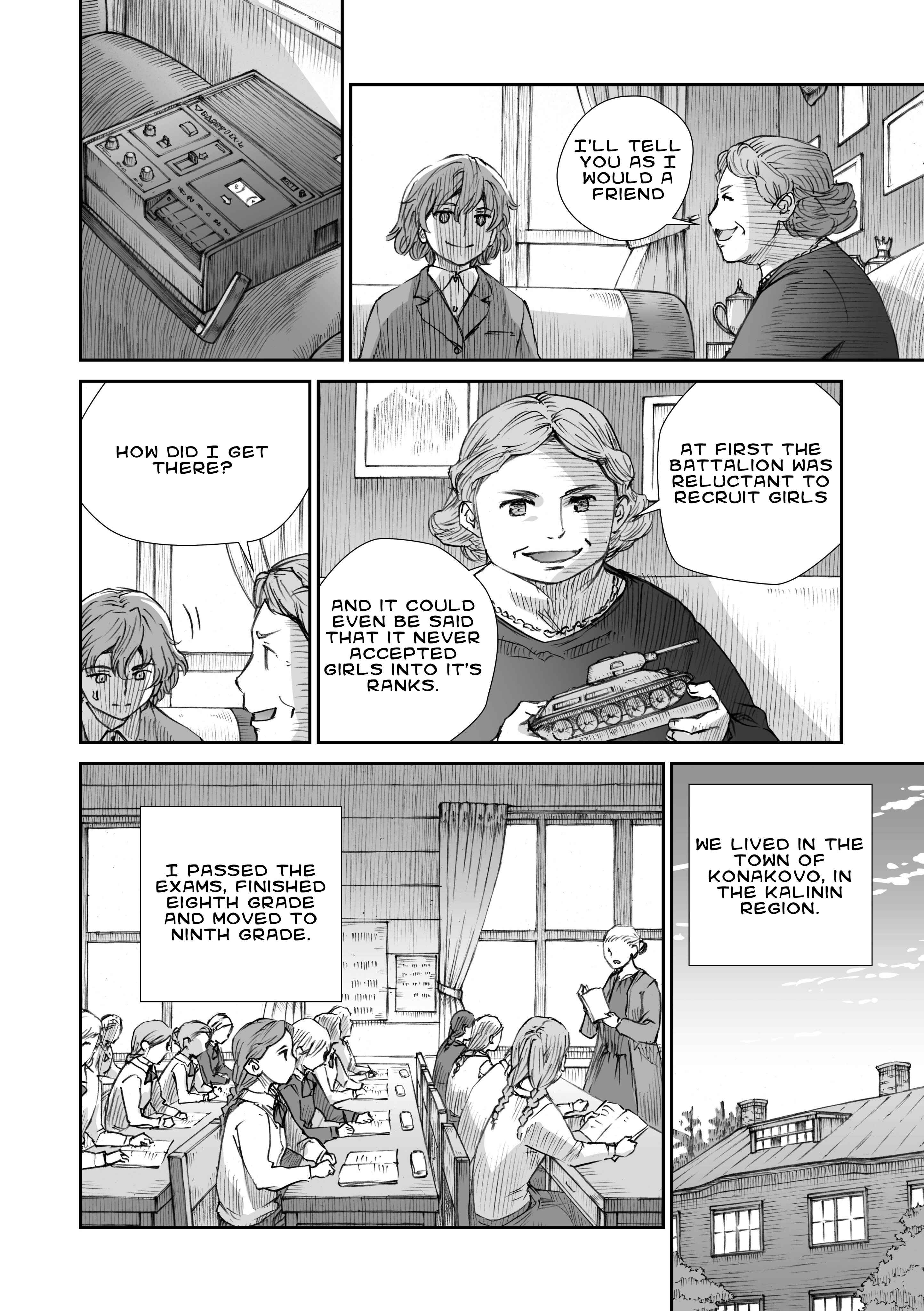 Sensou wa Onna no Kao wo Shiteinai Chapter 11 - Page 4