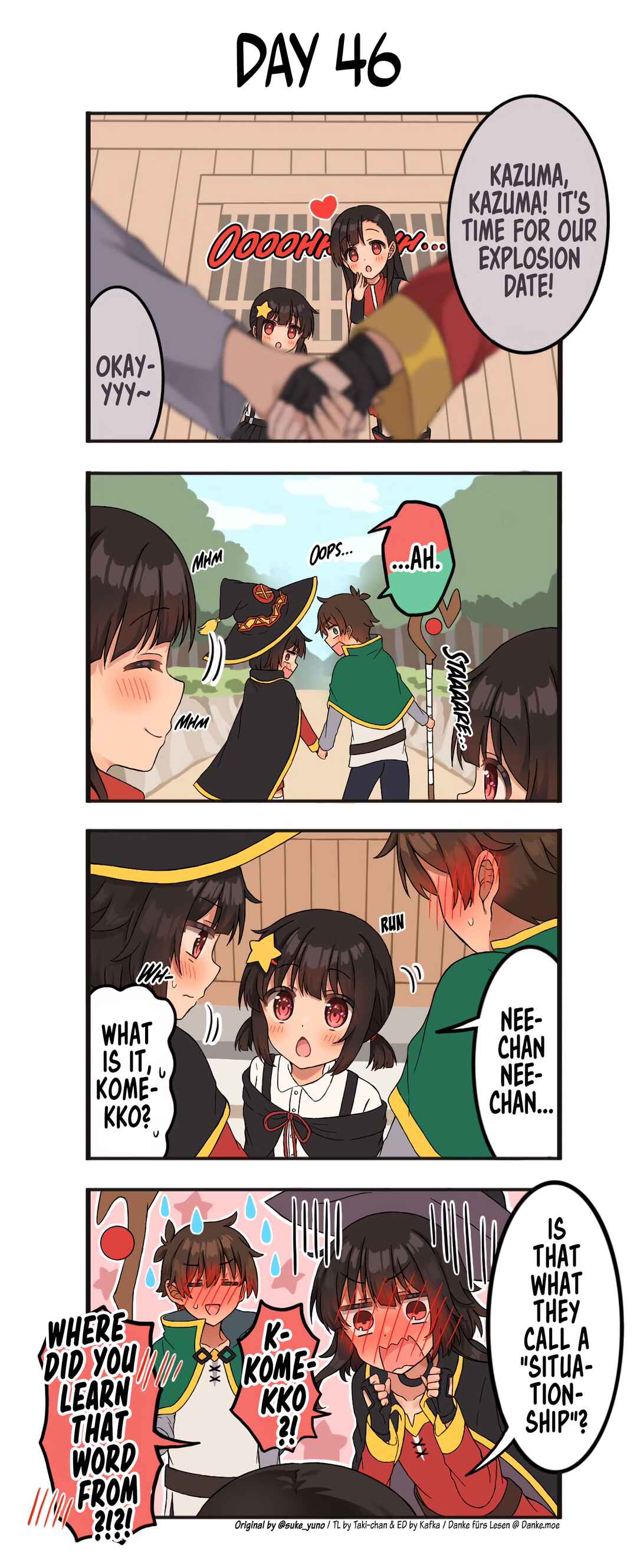Kono Subarashii Sekai ni Shukufuku wo! - A Day of KazuMegu (Doujinshi) Chapter 46 - Page 1
