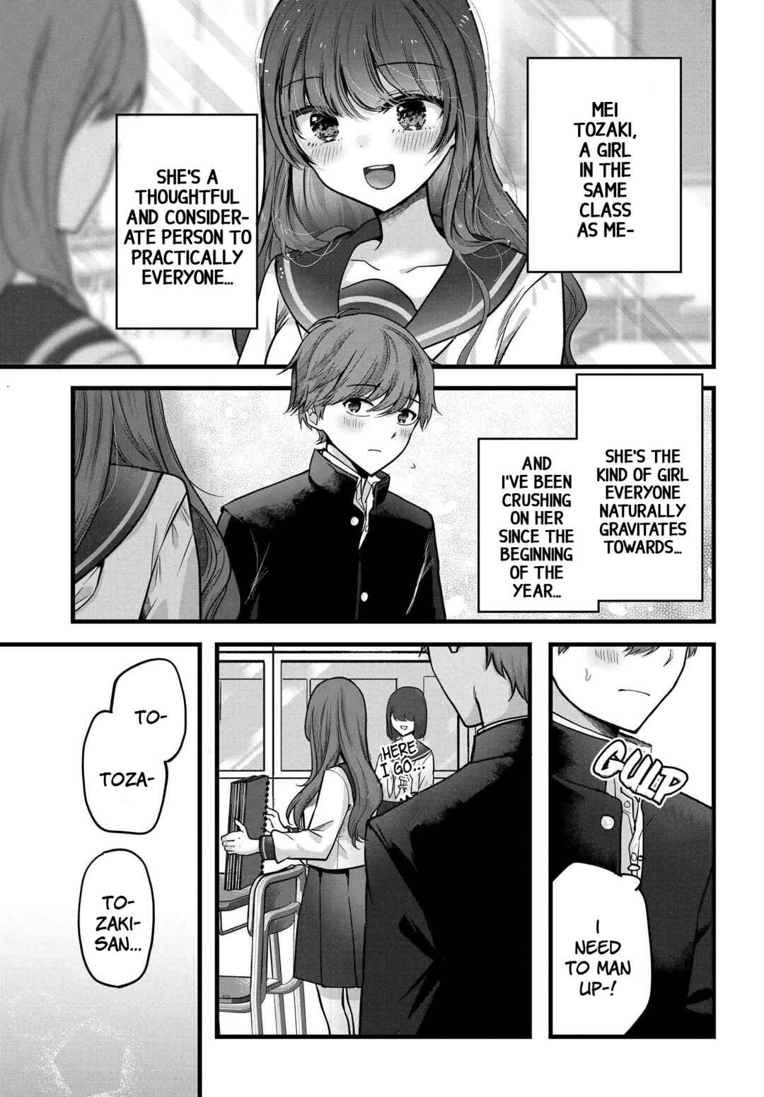 Tozaki-san wa Boku ni Dake Tsumetai Chapter 1 - Page 2