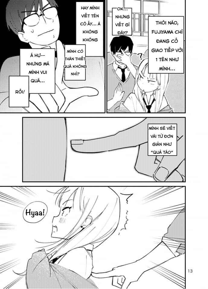 A Story About A Gyaru Behind His Seat Who Keeps Touching His Back Chapter ? - Page 13