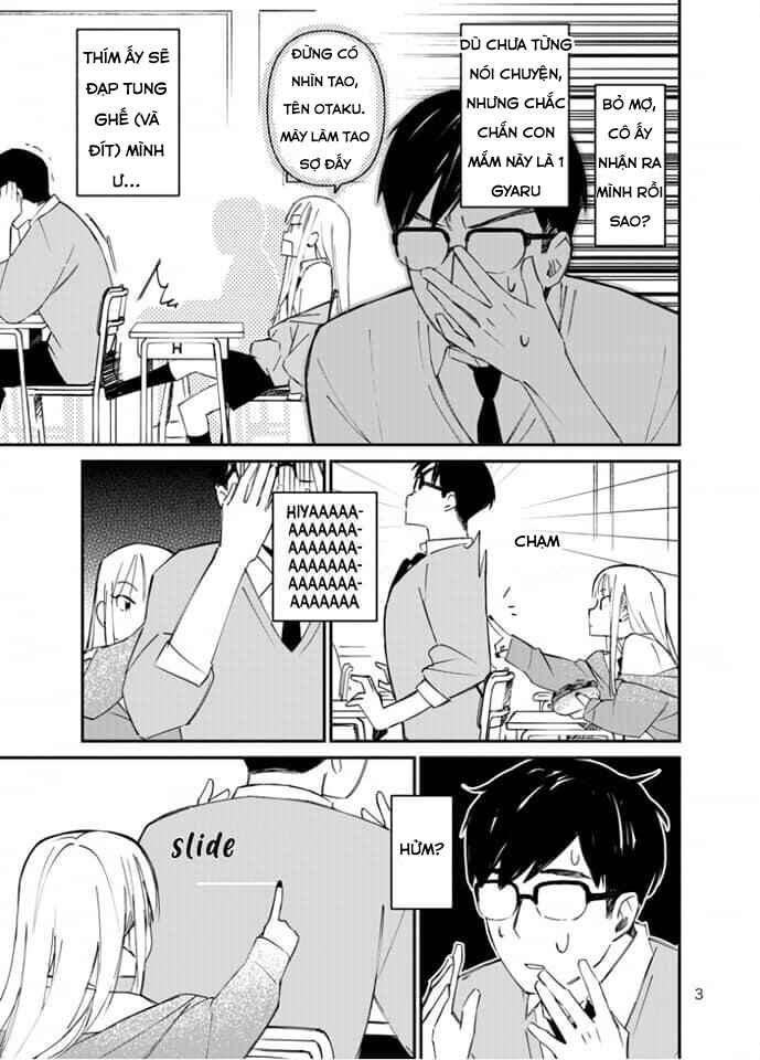 A Story About A Gyaru Behind His Seat Who Keeps Touching His Back Chapter ? - Page 3