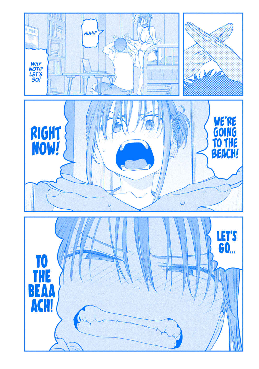 Getsuyoubi no Tawawa (Blue) (Fan Colored) Chapter 58 - Page 3