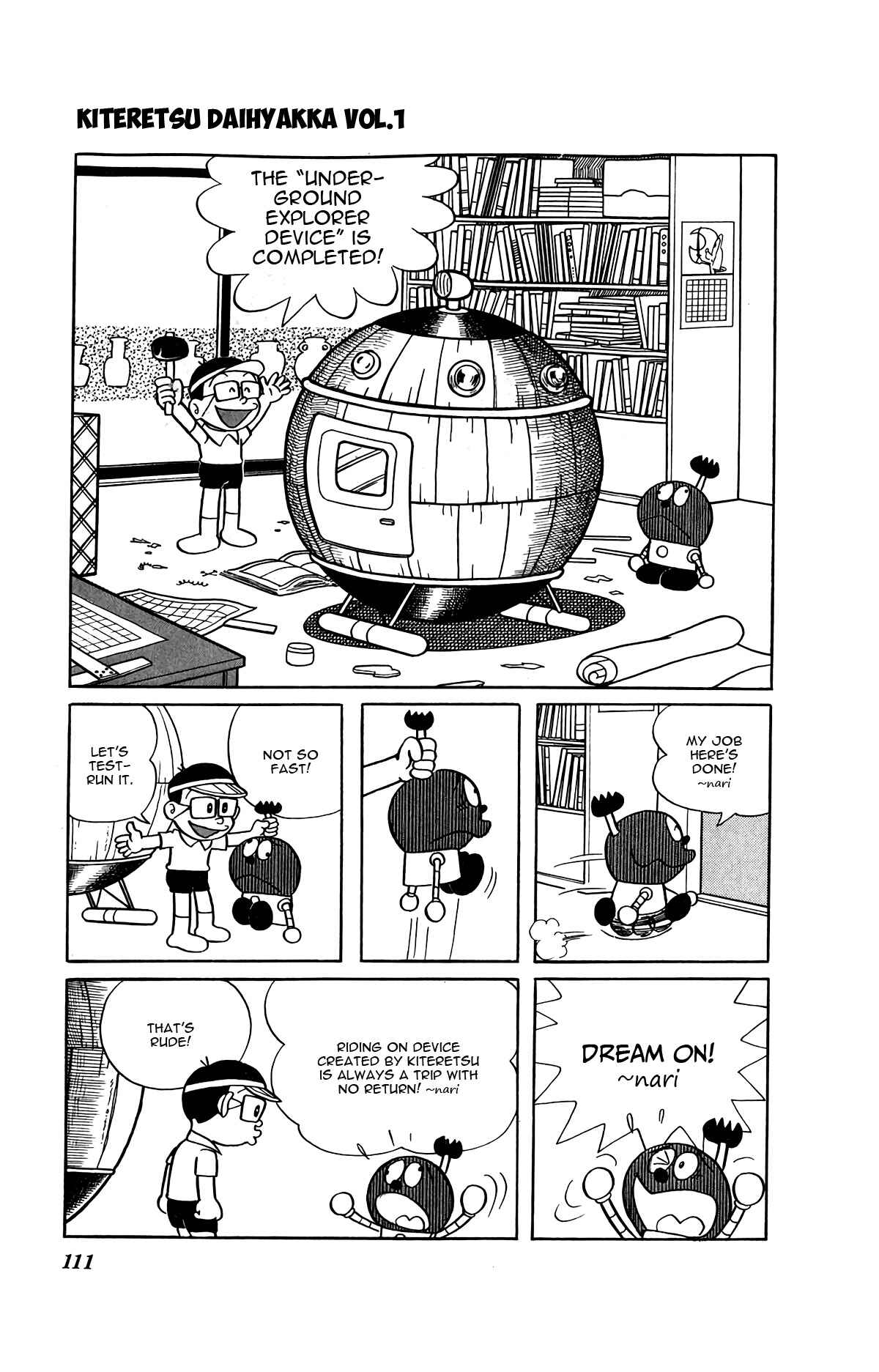 Kiteretsu Daihyakka Chapter 7 - Page 6