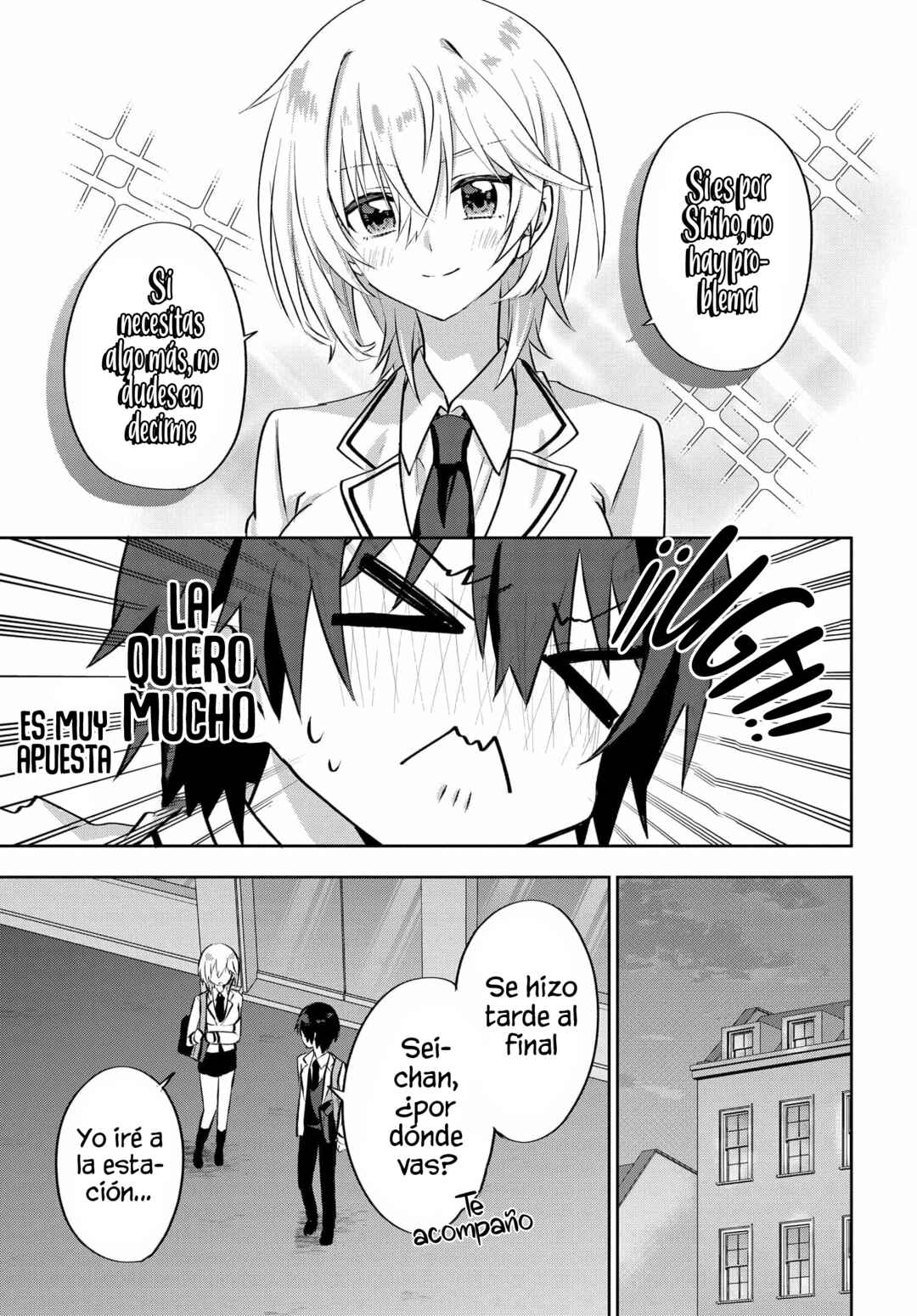 Love Comedy Manga ni Haitteshimatta node, Oshi no Make Heroine wo Zenryoku de Shiawase ni Suru Chapter 4.2 - Page 10