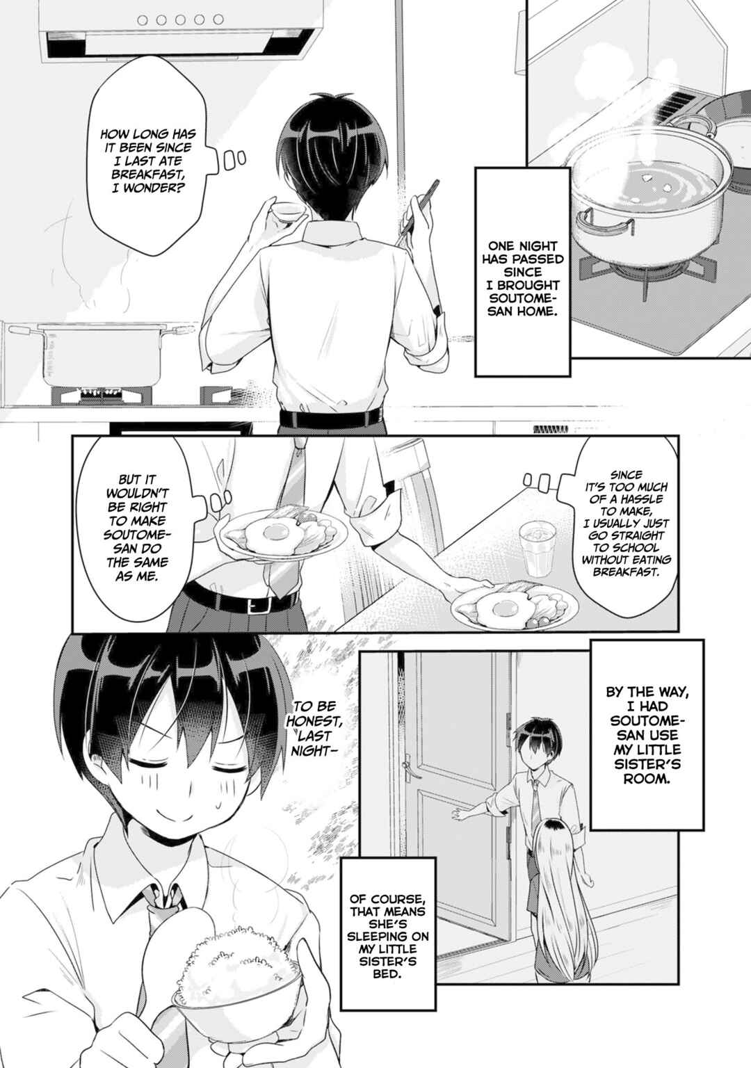 Class no Bocchi Gyaru wo Omochikaeri Shite Seiso Kei Bijin ni Shiteyatta Hanashi Chapter 2 - Page 4