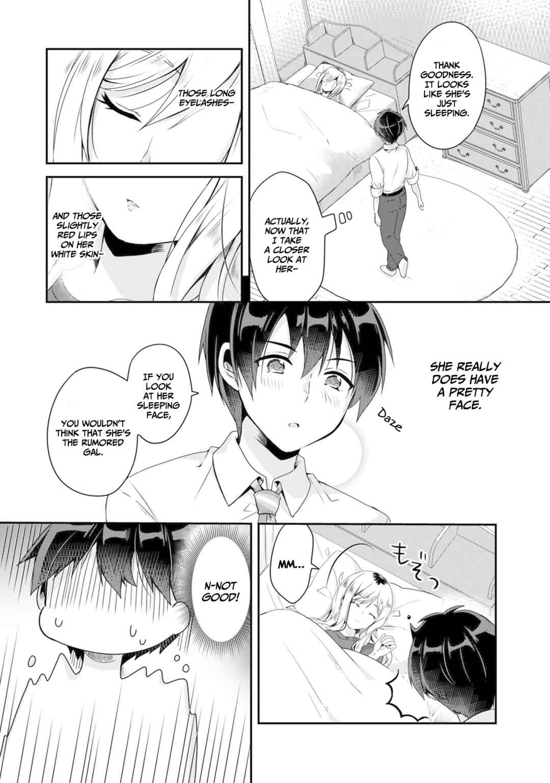 Class no Bocchi Gyaru wo Omochikaeri Shite Seiso Kei Bijin ni Shiteyatta Hanashi Chapter 2 - Page 7