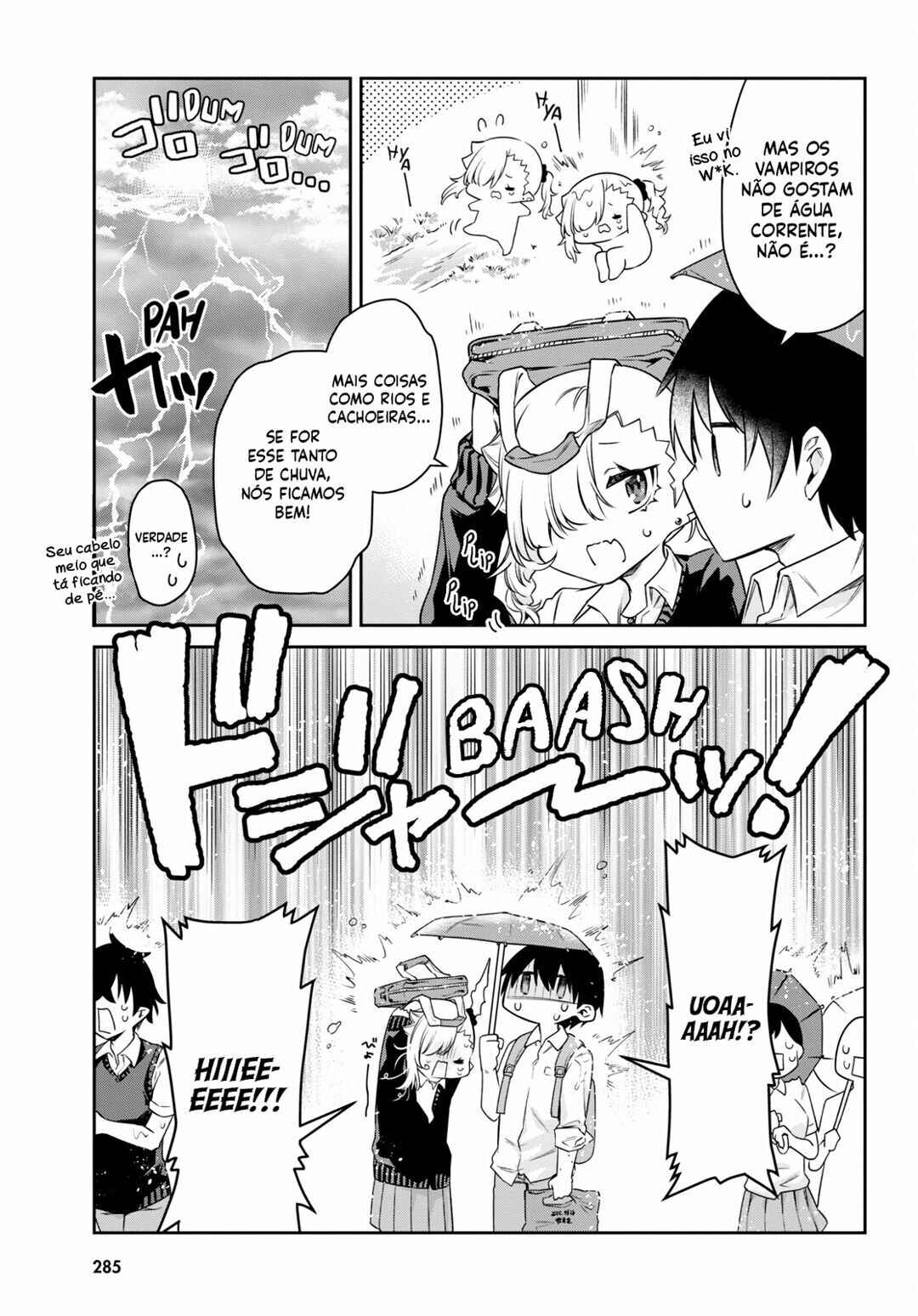 Chanto Suenai Kyuuketsuki-chan Chapter 13 - Page 6