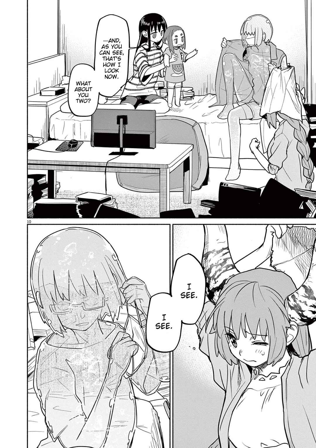 Kaii to Otome to Kamikakushi Chapter 74 - Page 10