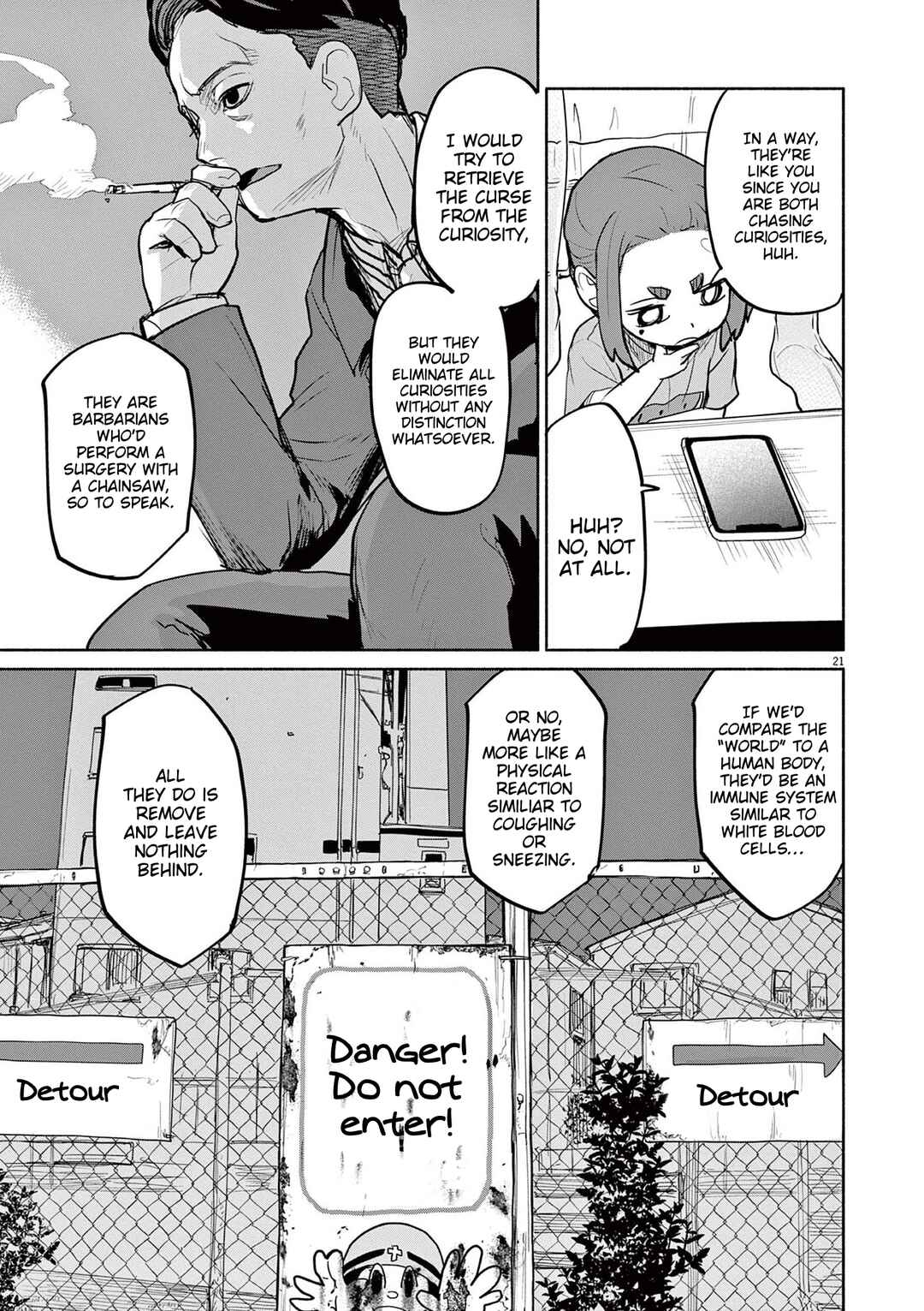 Kaii to Otome to Kamikakushi Chapter 74 - Page 20