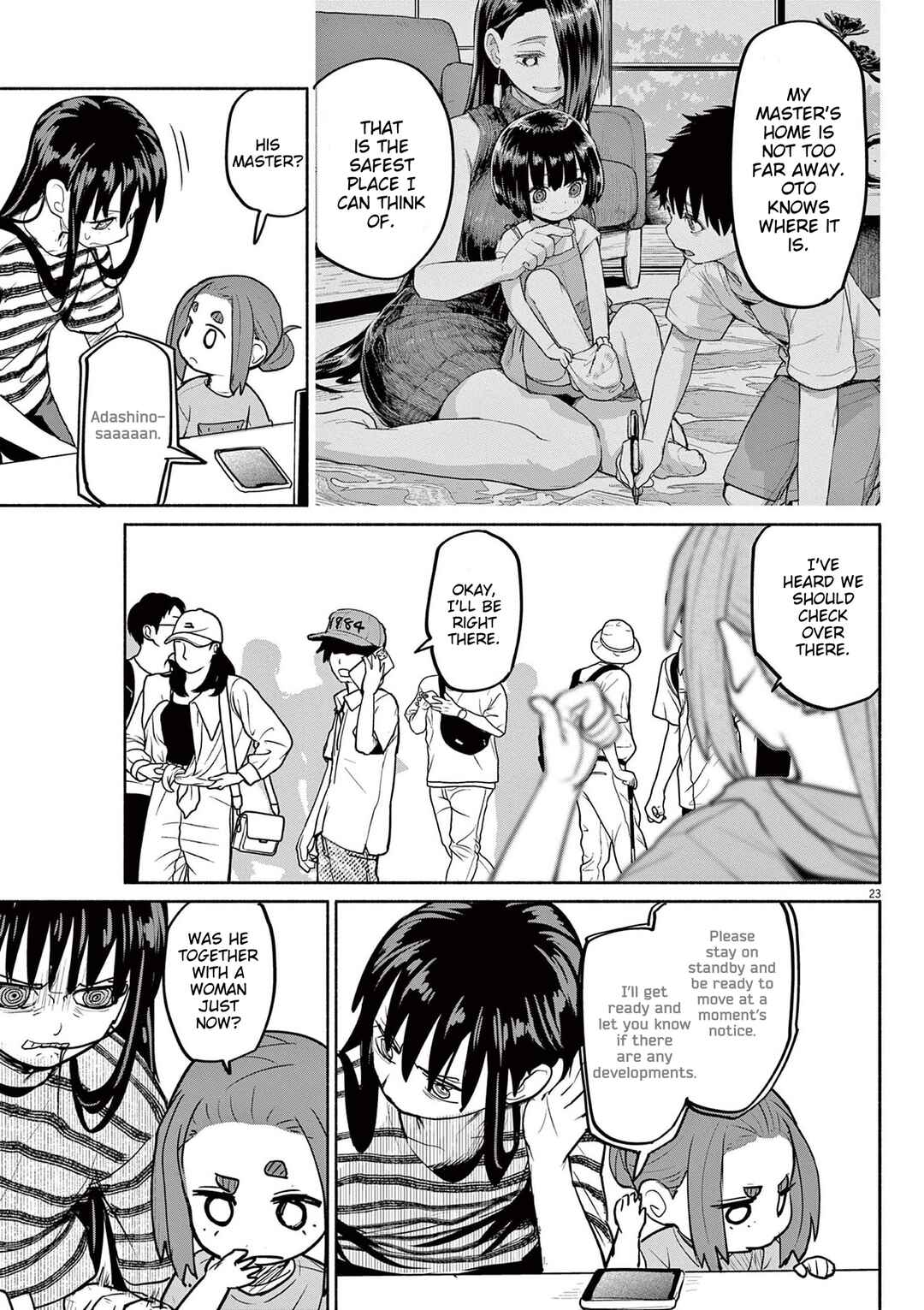 Kaii to Otome to Kamikakushi Chapter 74 - Page 22