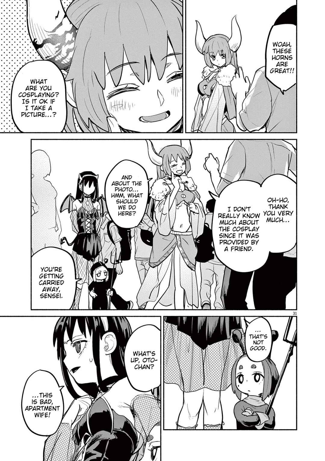 Kaii to Otome to Kamikakushi Chapter 74 - Page 30
