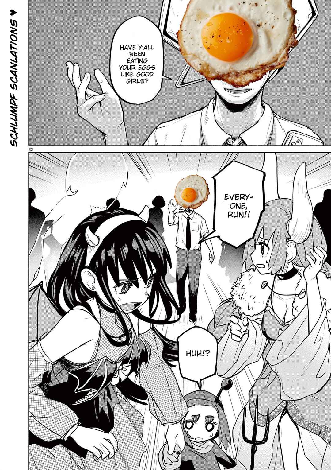 Kaii to Otome to Kamikakushi Chapter 74 - Page 32