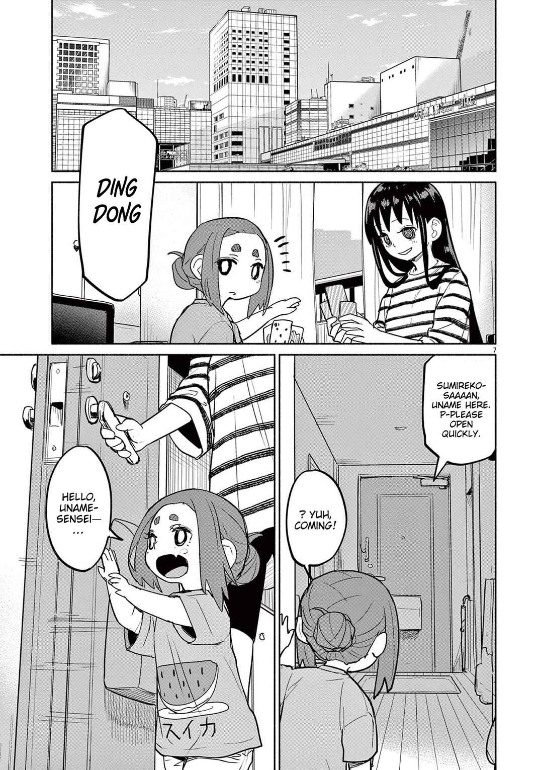 Kaii to Otome to Kamikakushi Chapter 74 - Page 7
