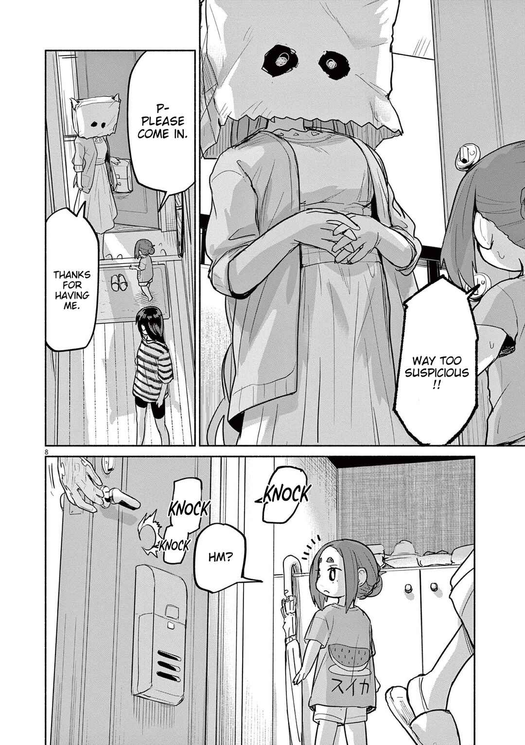 Kaii to Otome to Kamikakushi Chapter 74 - Page 8