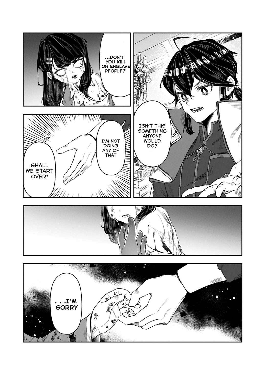 Kuni ni Saikyou no Barrier wo Hattara Heiwa ni Narisugite Tsuihousaremashita ~Ore no Mahou ga Yabasugite, Bijo to Mazoku ni Kakomarerun da ga!?~ Chapter 9 - Page 6