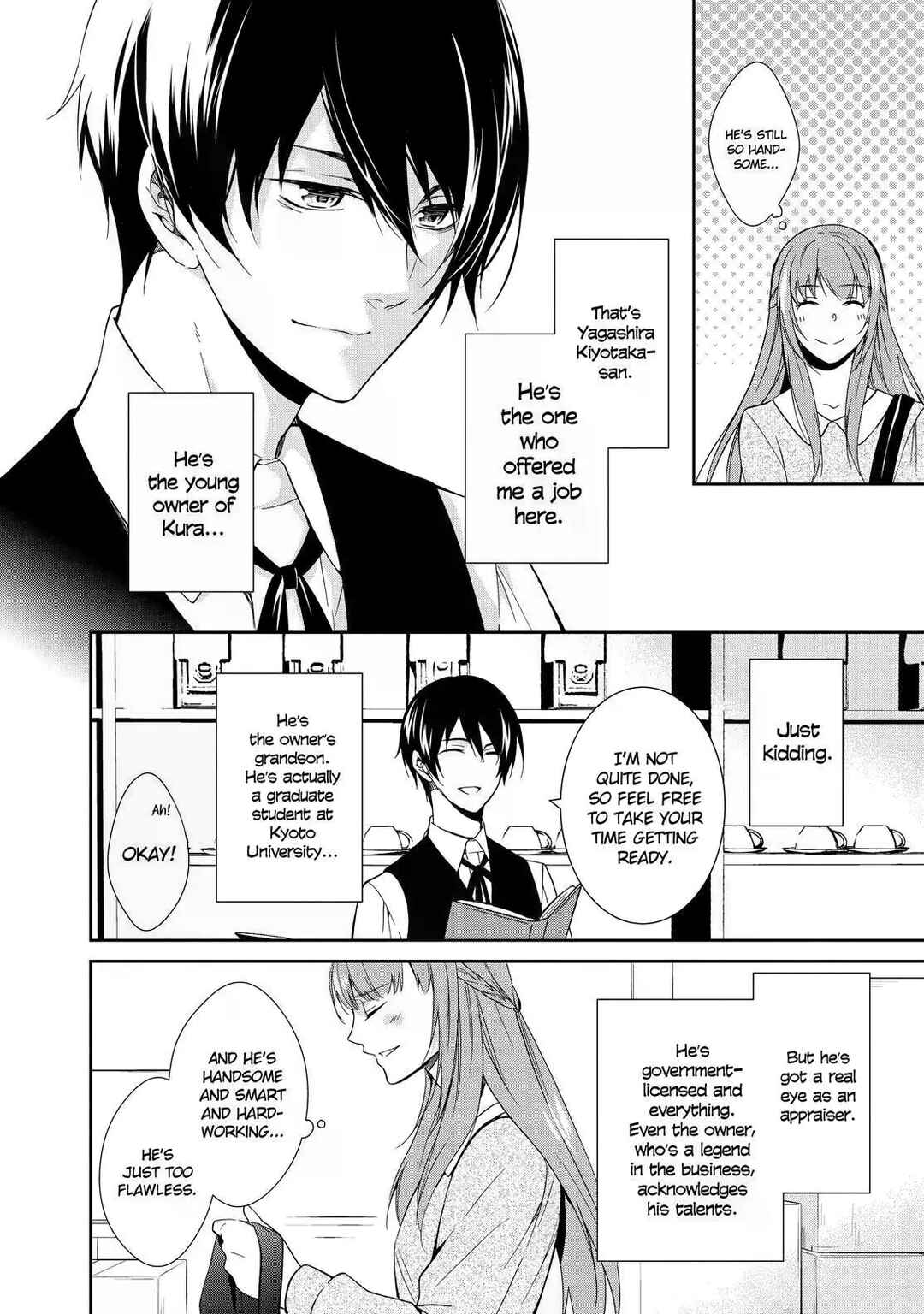Kyouto Teramachi Sanjou no Holmes Chapter 1 - Page 8