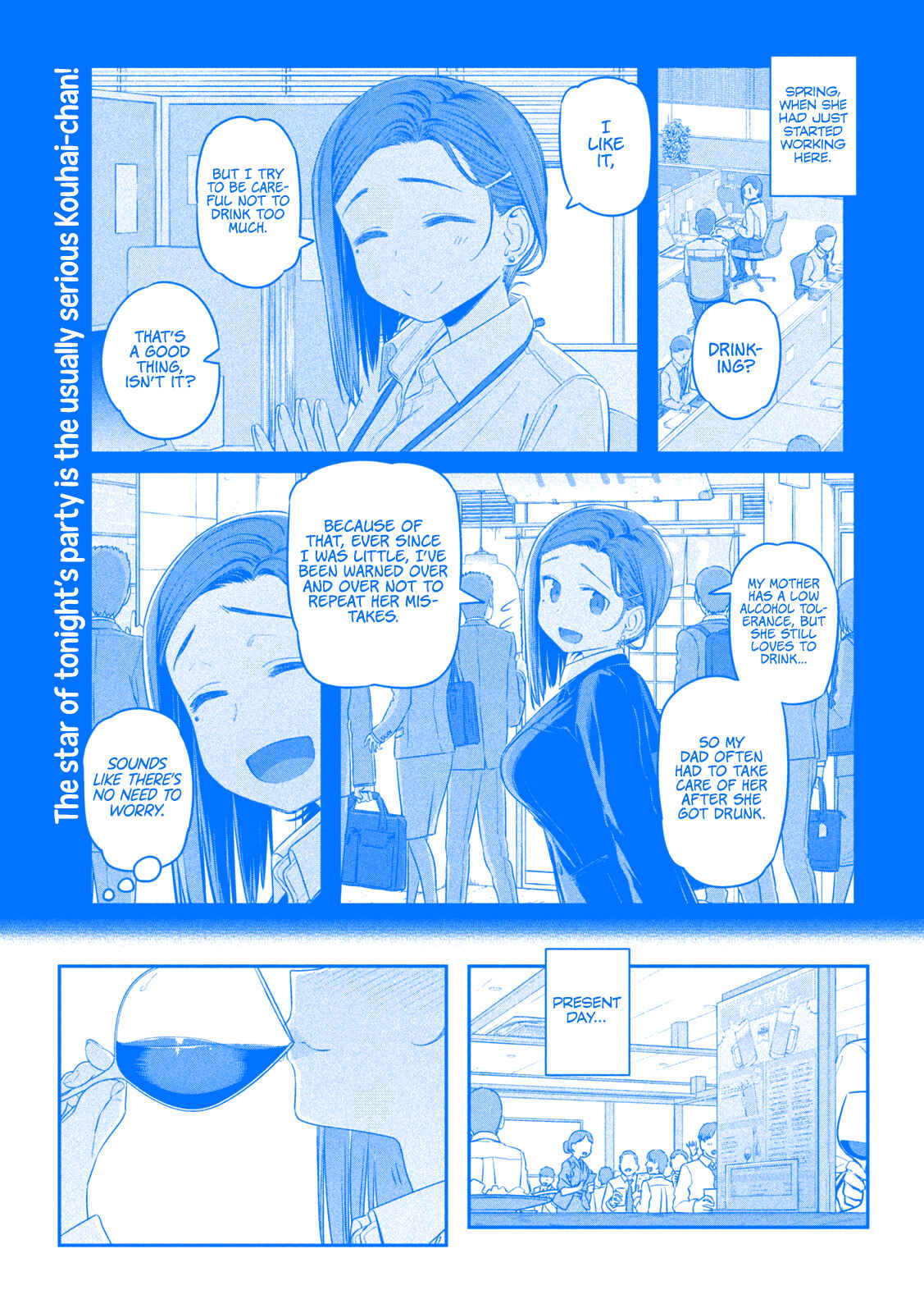 Getsuyoubi no Tawawa (Blue) (Fan Colored) Chapter 8 - Page 2