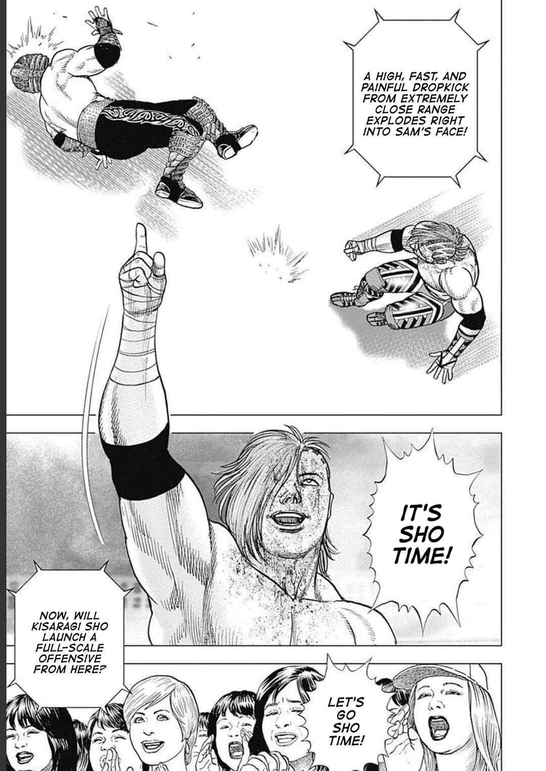 Lock Up: Warera Akatsuki Pro Wrestling-dan Chapter 30 - Page 7