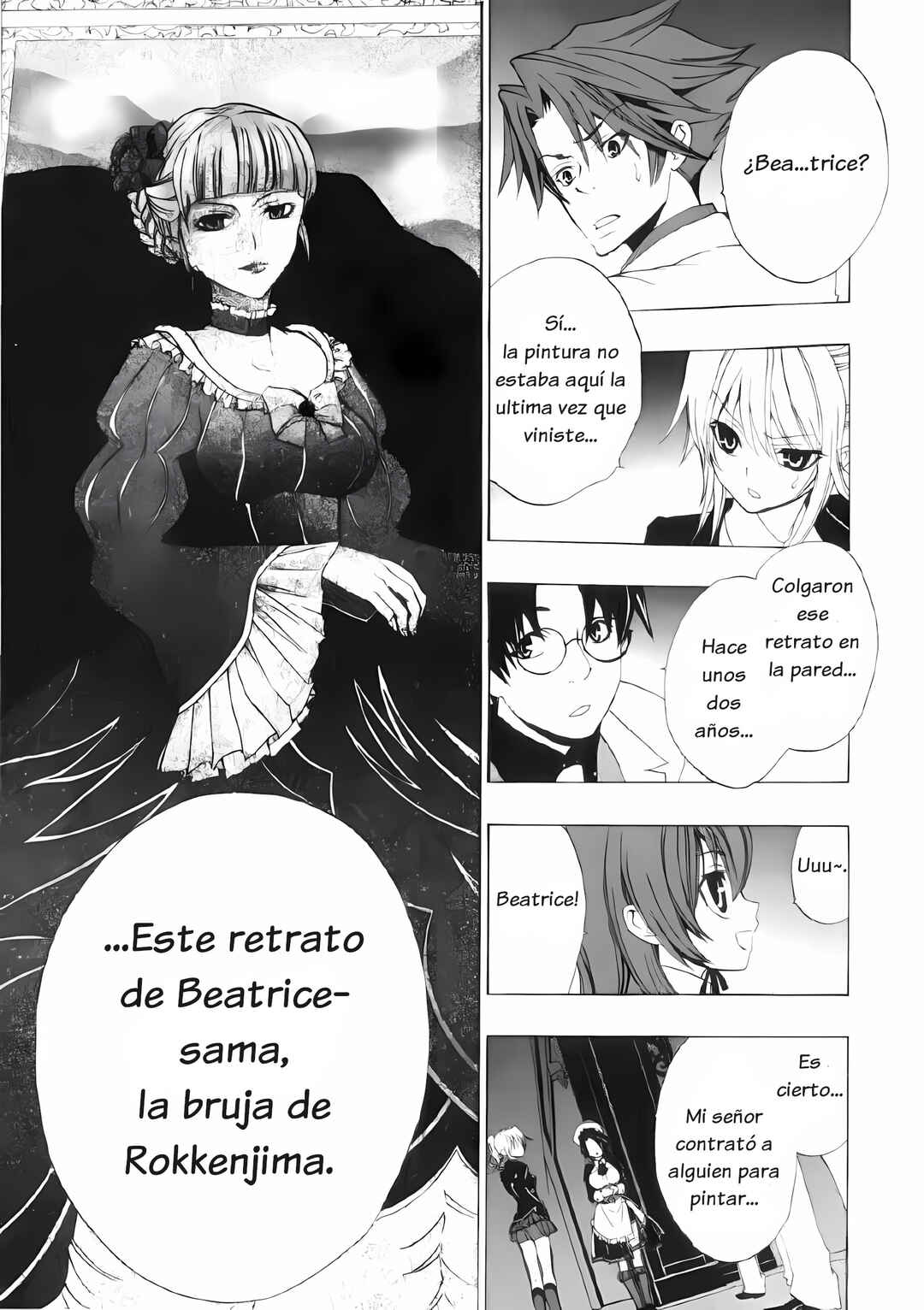 Umineko no Naku Koro ni Episode 1: Legend of the Golden Witch Chapter 2 - Page 34