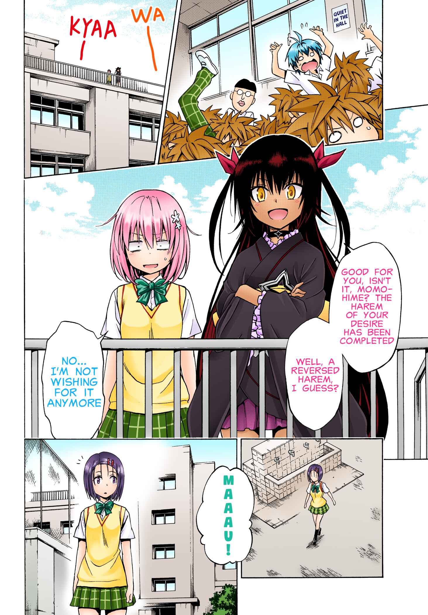 To Love Ru Darkness (Official Colored) Chapter 77.2 - Page 18