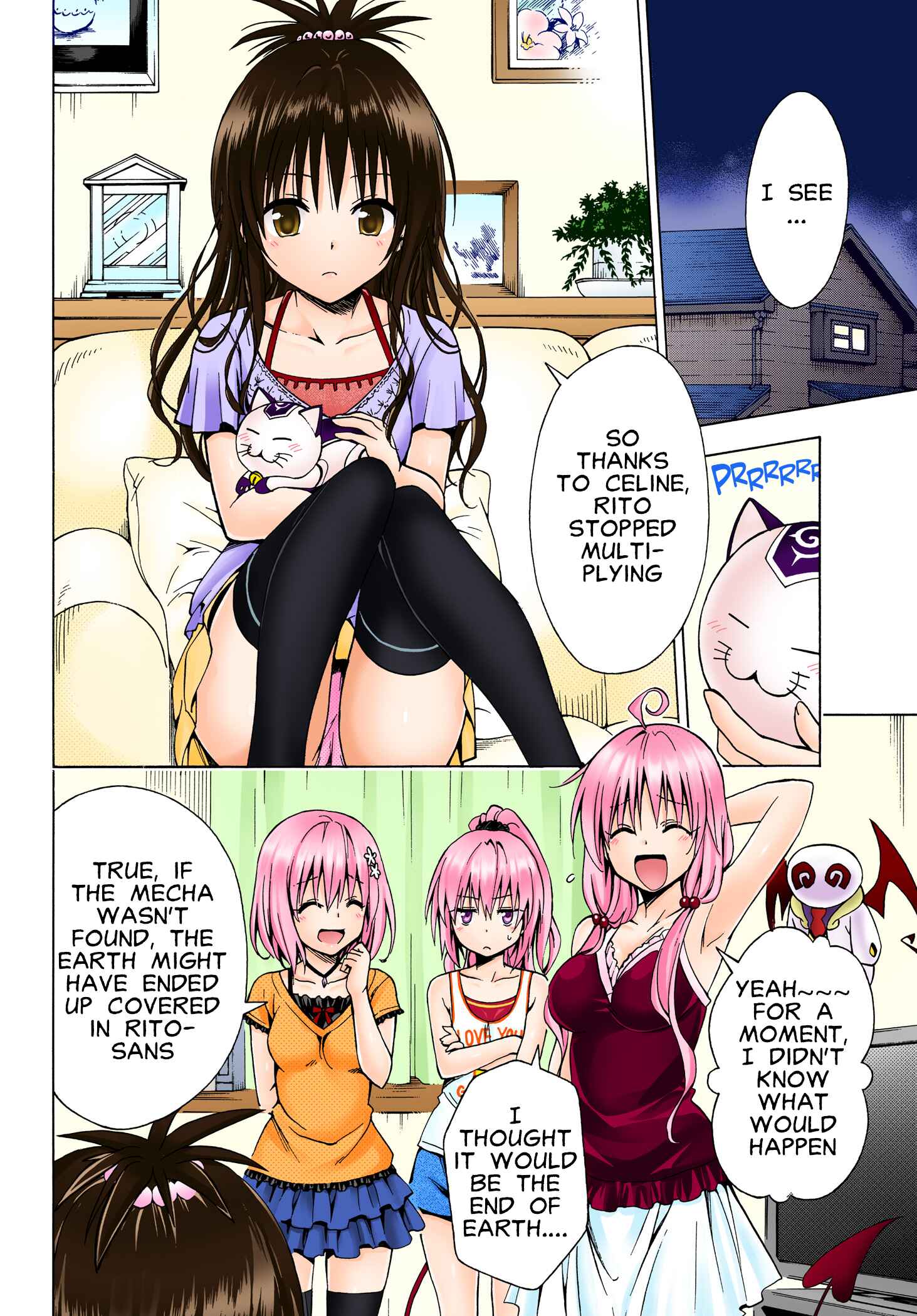 To Love Ru Darkness (Official Colored) Chapter 77.2 - Page 20