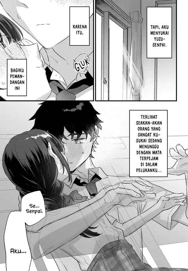 Chiisakute Kawaii Bungeibu no Chiteki na Senpai o, Hiza no Ue ni Nosetara Mainichi Suwattekuru you ni natta Chapter 3.2 - Page 3