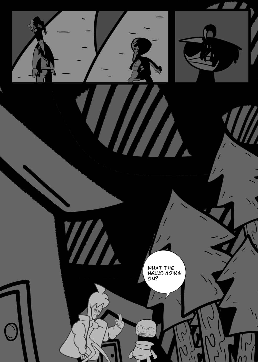 Pycnyc Fighters Chapter 1 - Page 36