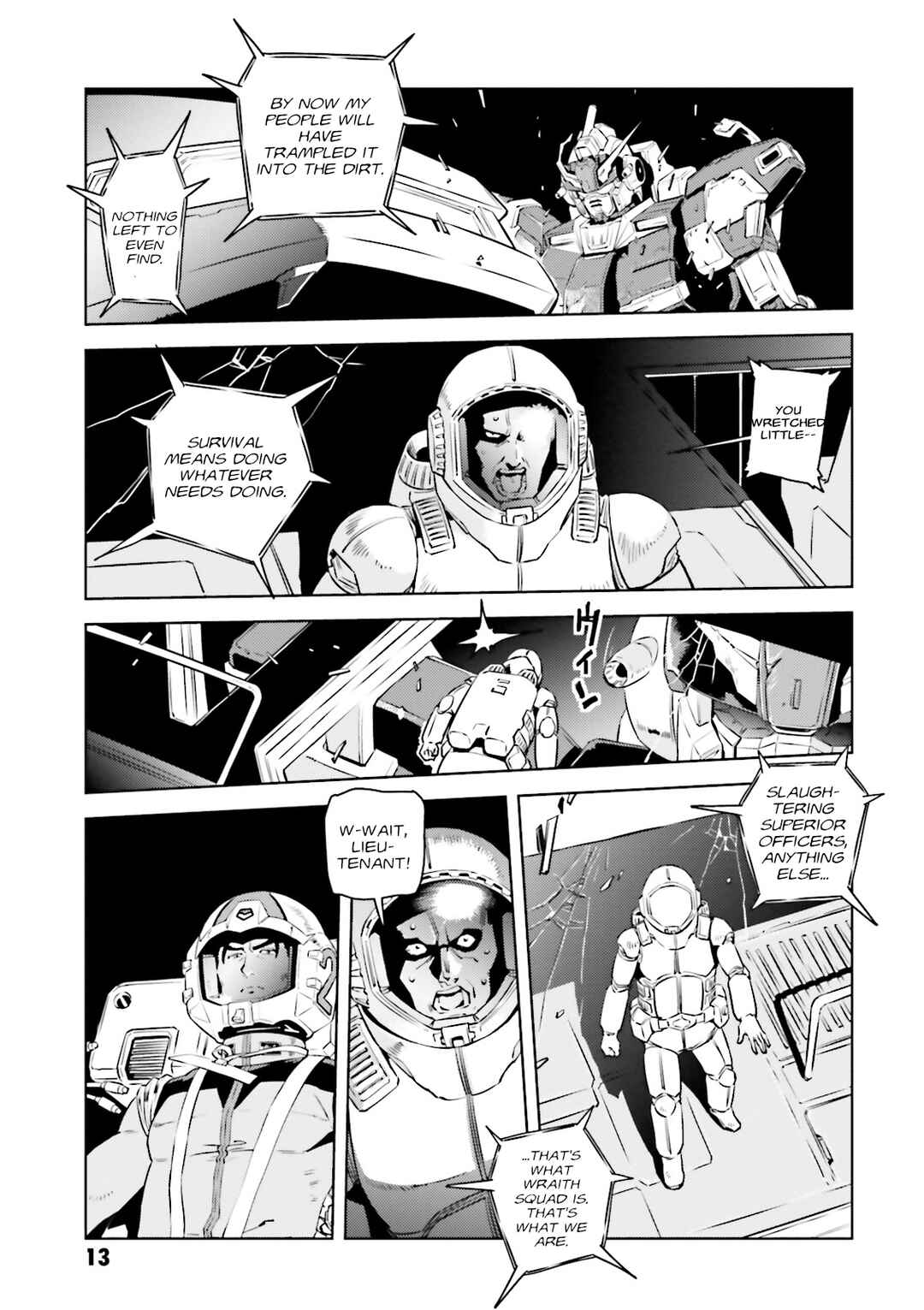 Mobile Suit Gundam Side Story - Missing Link Chapter 19 - Page 14