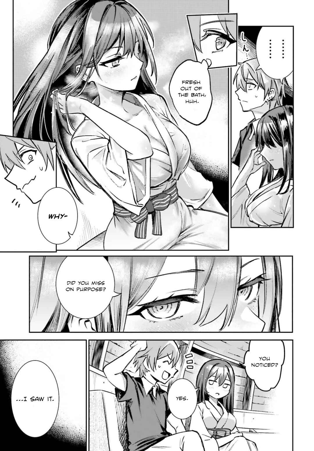 Danshi Kinsei Game Sekai de Ore ga Yaru Beki Yuiitsu no Koto: Yuri no Aida ni Hasamaru Otoko Toshite Tensei Shite Shimaimashita Chapter 6 - Page 27