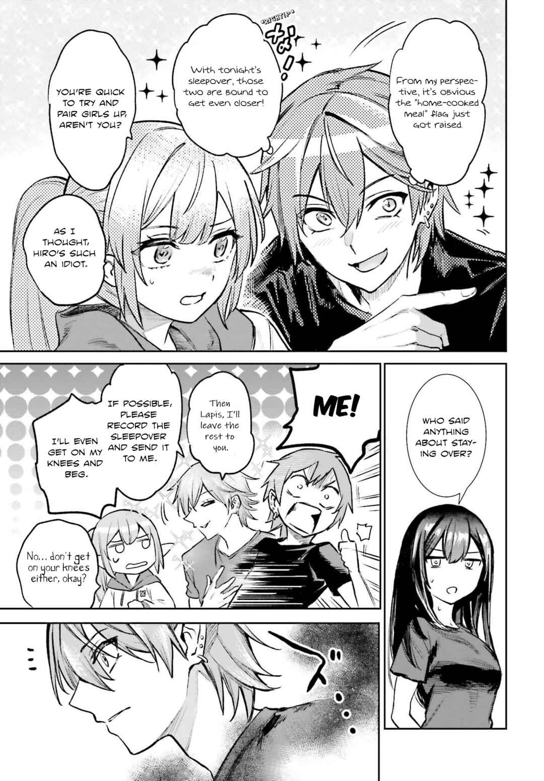 Danshi Kinsei Game Sekai de Ore ga Yaru Beki Yuiitsu no Koto: Yuri no Aida ni Hasamaru Otoko Toshite Tensei Shite Shimaimashita Chapter 6 - Page 5