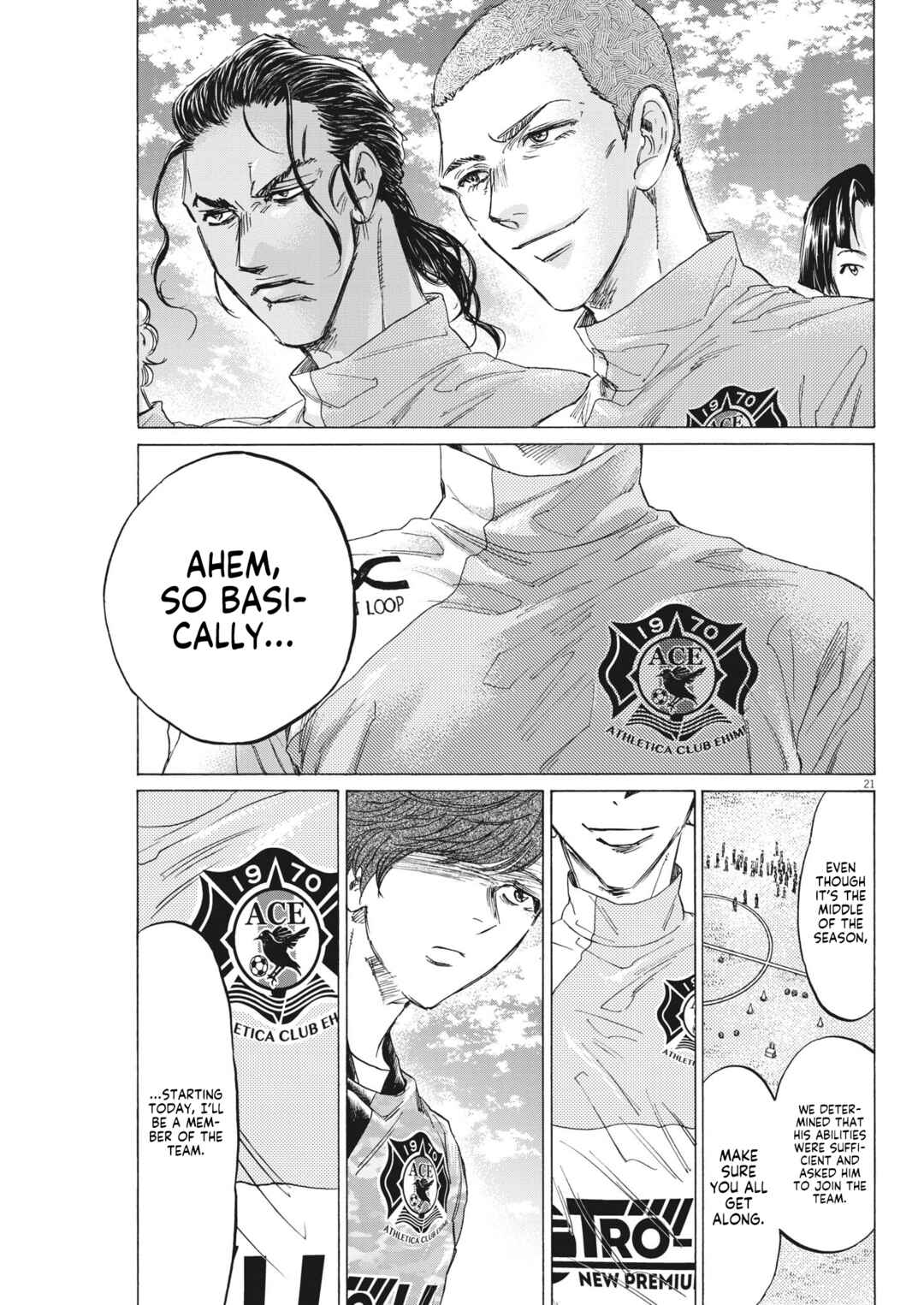Ao Ashi Brotherfoot Chapter 8 - Page 22