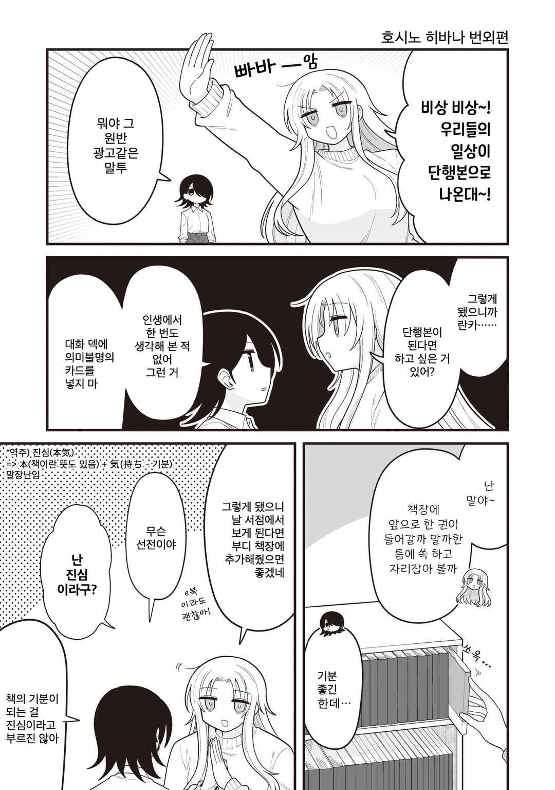 Hoshino Hibana wa Mitsugareru Chapter 20.9 - Page 1
