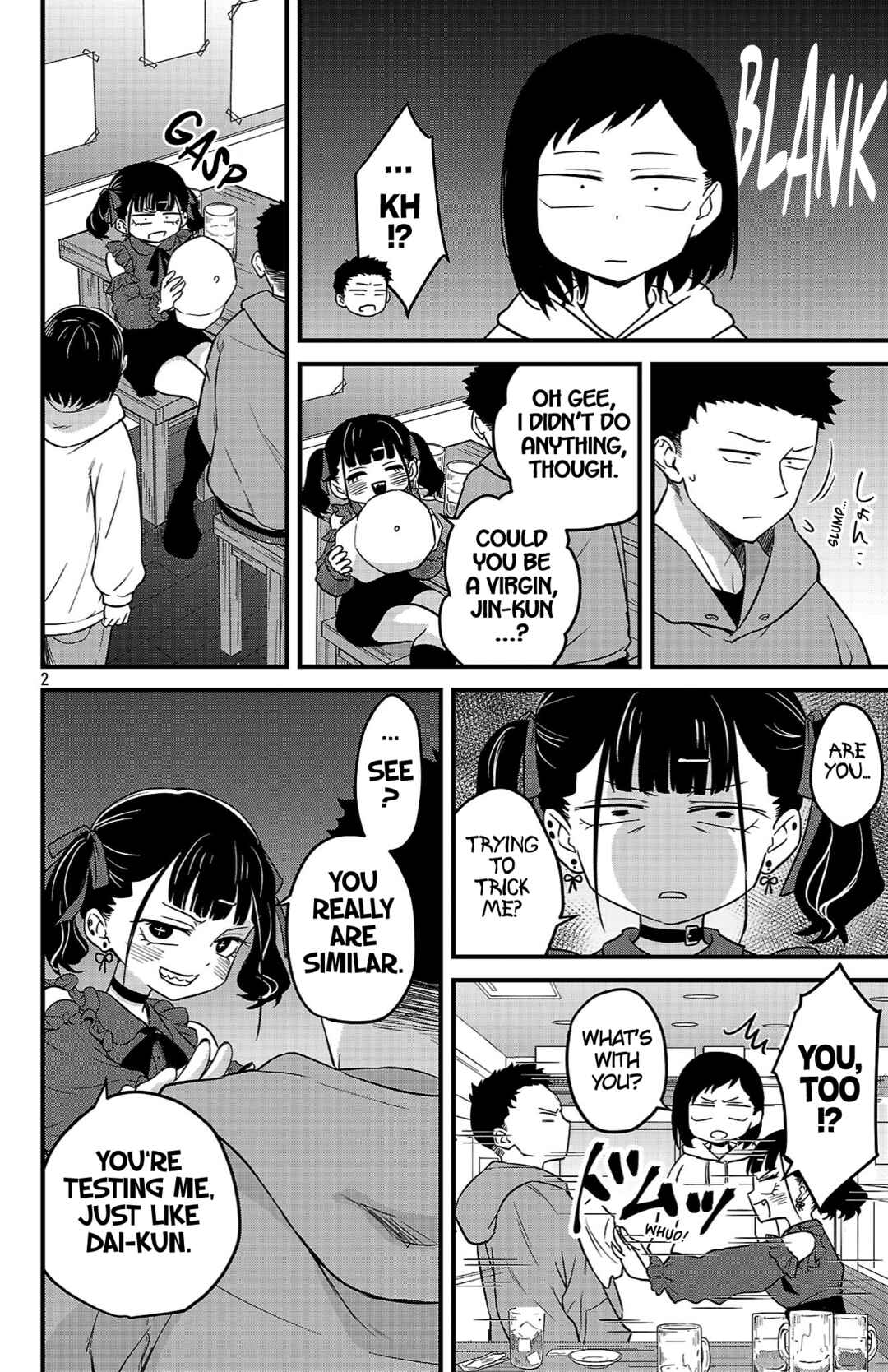 Boku no Kokoro no Yabai Yatsu: Love Comedy ga Hajimaranai Chapter 5 - Page 2