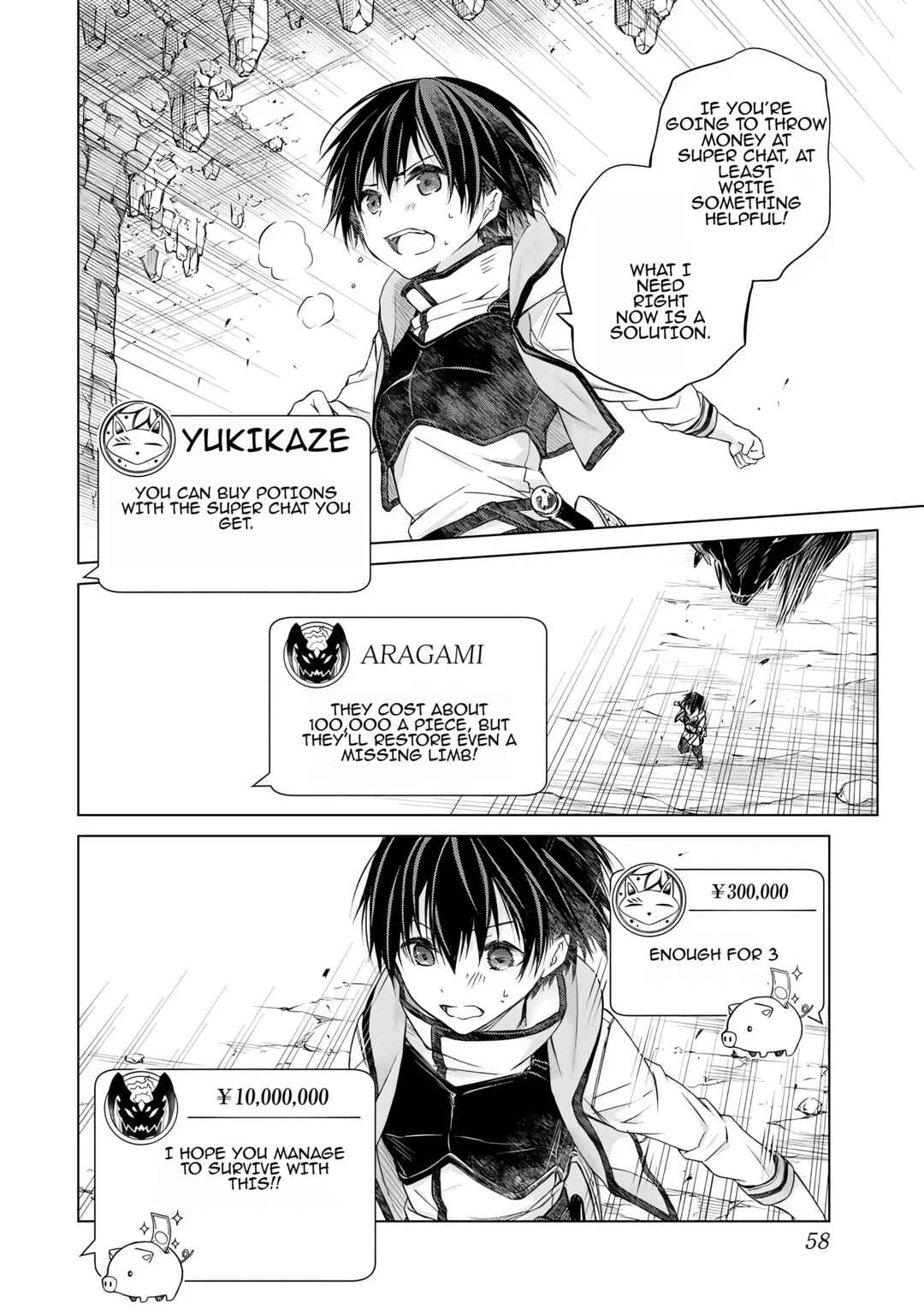 Listener ni Damasarete Dungeon no Sai Kasou kara Dasshutsu RTA suru Koto ni Natta Chapter 1 - Page 56