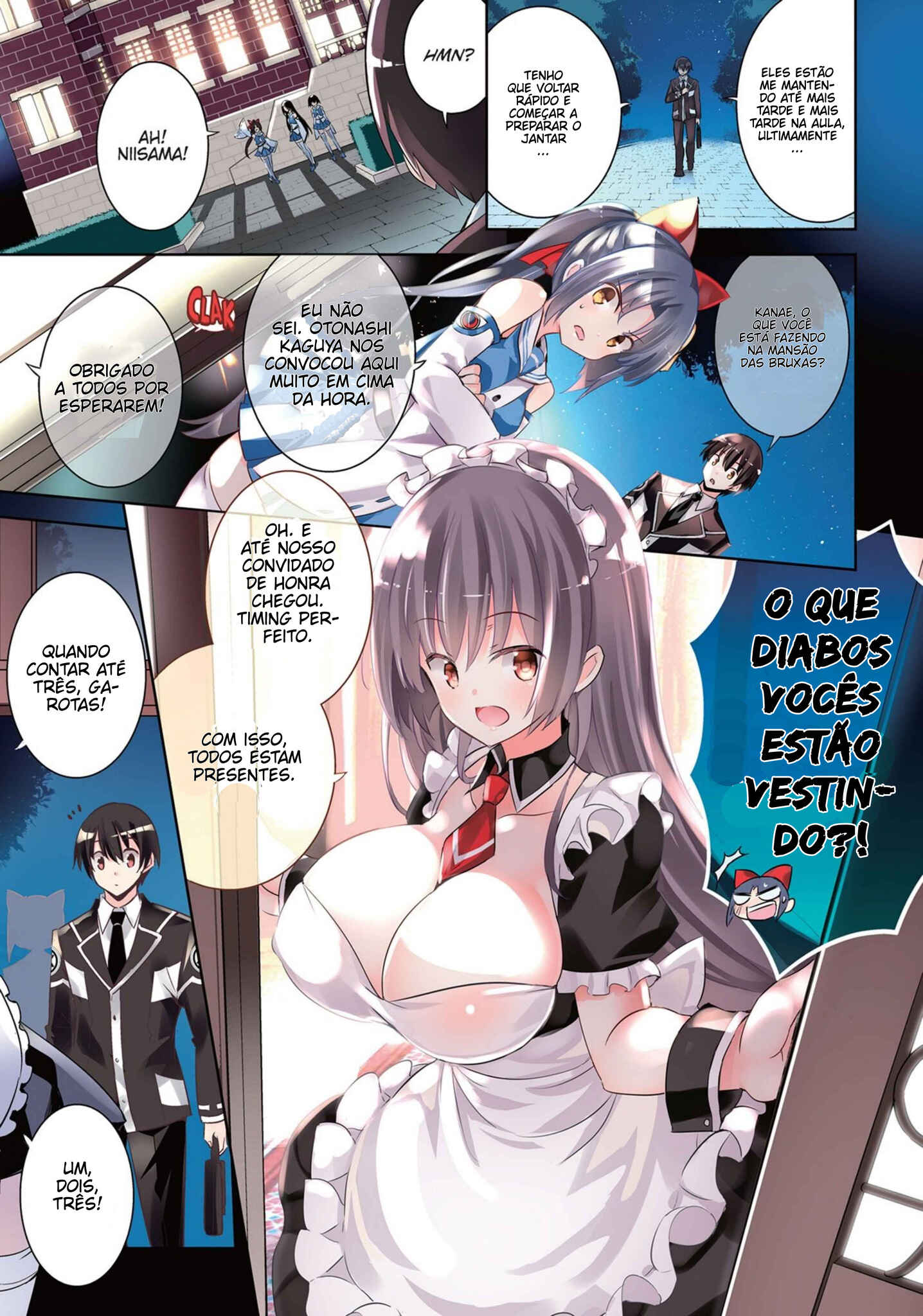 Magika no Kenshi to Shoukan Maou Chapter 56 - Page 3