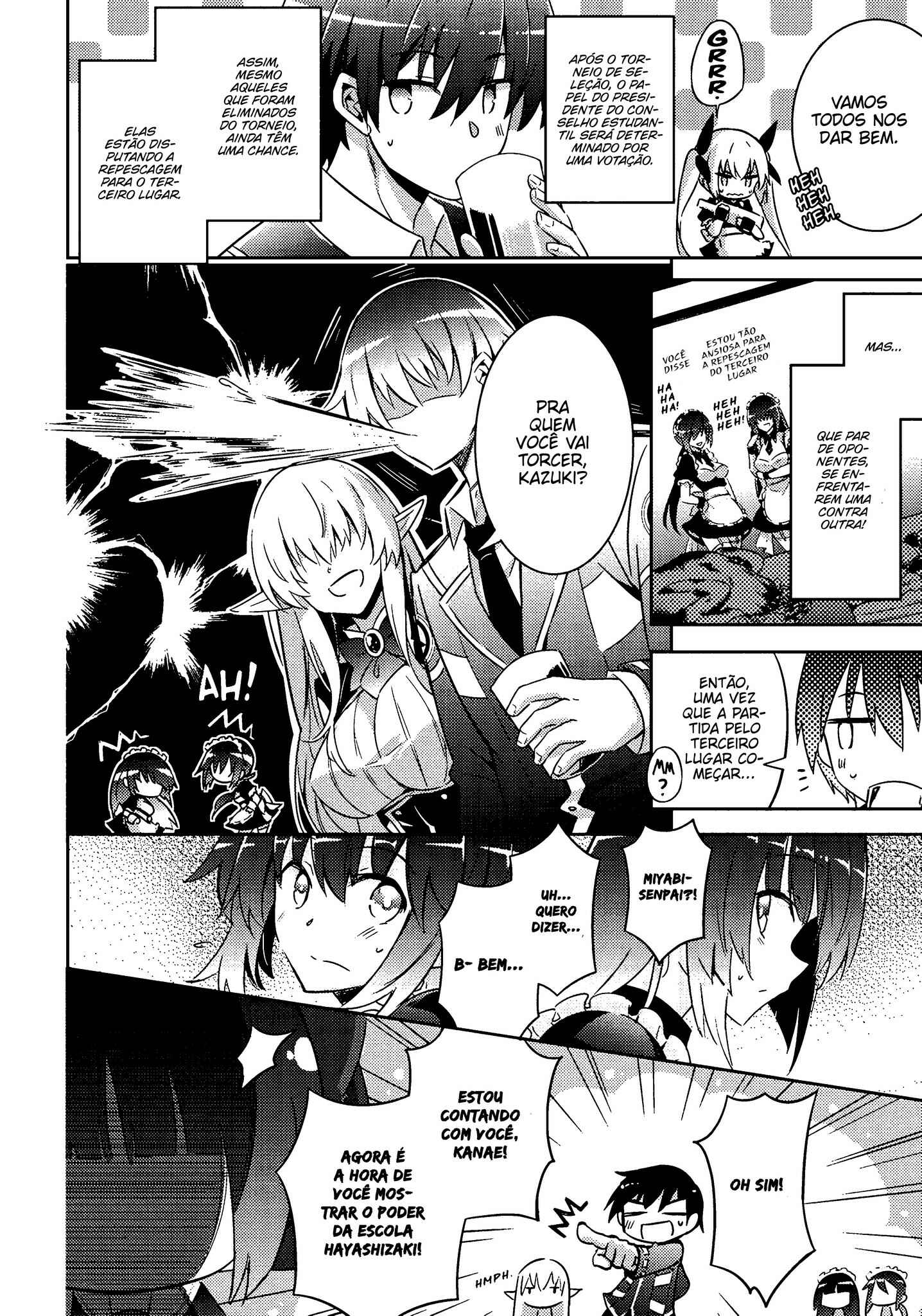 Magika no Kenshi to Shoukan Maou Chapter 56 - Page 7