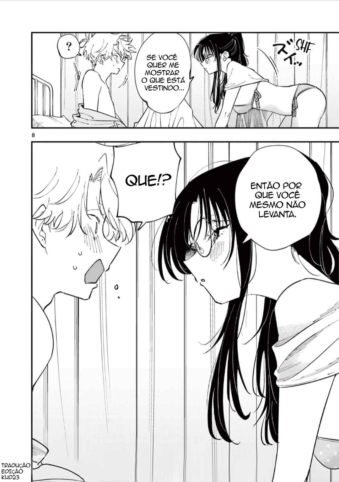 Tonari no Seki no Yatsu ga Souiu Me de Mitekuru Chapter 73 - Page 8