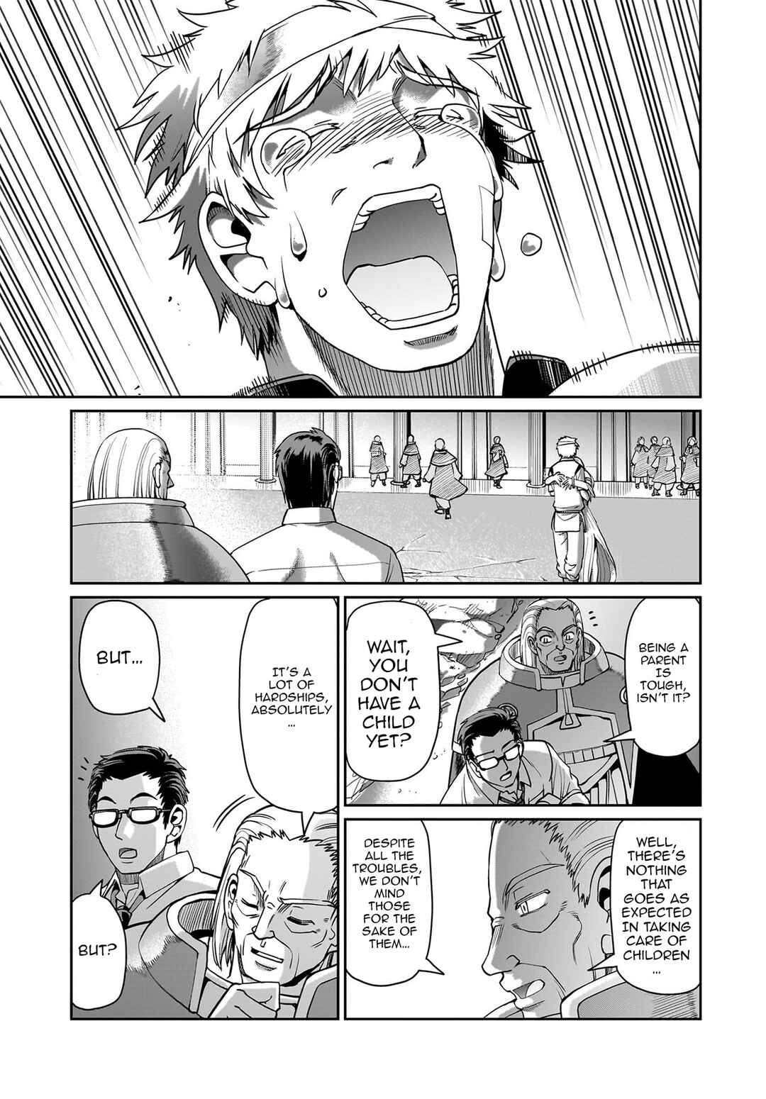 Isekai Shoukan Ojisan no Juu Musou Life ~Sabage-zuki Salaryman wa Kaisha Owari ni Isekai e Chokki Suru~ Chapter 61 - Page 16