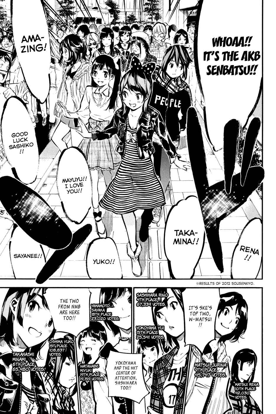 AKB49: Ren'ai Kinshi Jourei Chapter 180 - Page 13