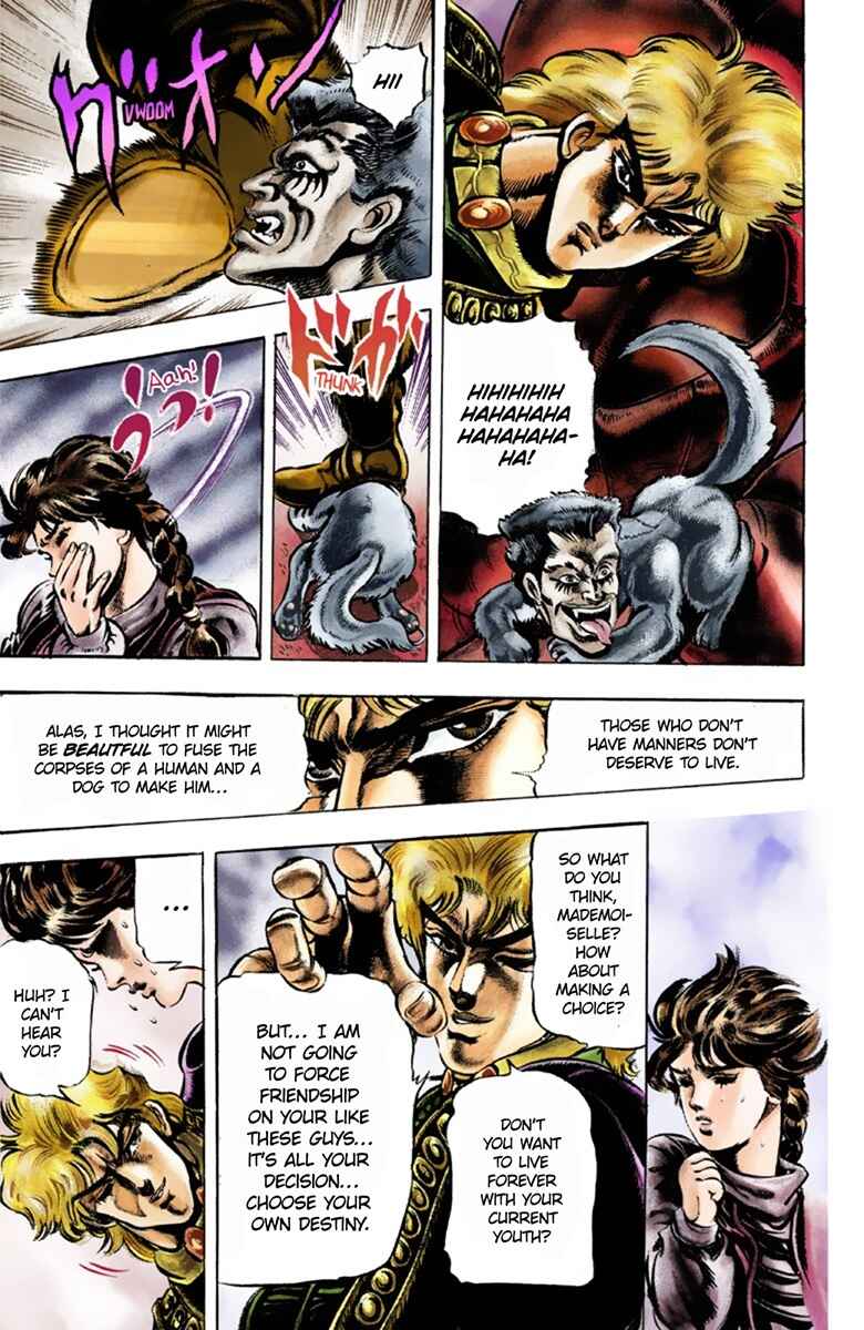 JoJo no Kimyou na Bouken: Part 1 - Phantom Blood Color-ban Chapter 37 - Page 5