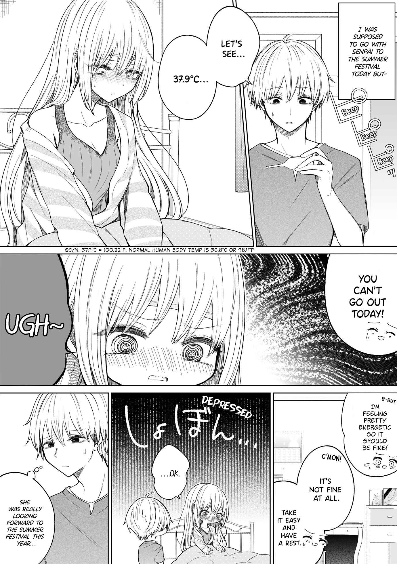 Ichizu de Bitch na Kouhai Chapter 108 - Page 1