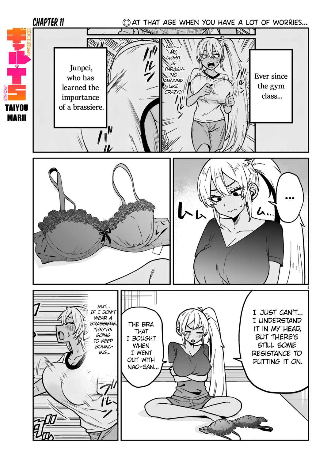 Danshi Kokoseidakedo Gyaru ni TS Shimashita Chapter 11 - Page 1