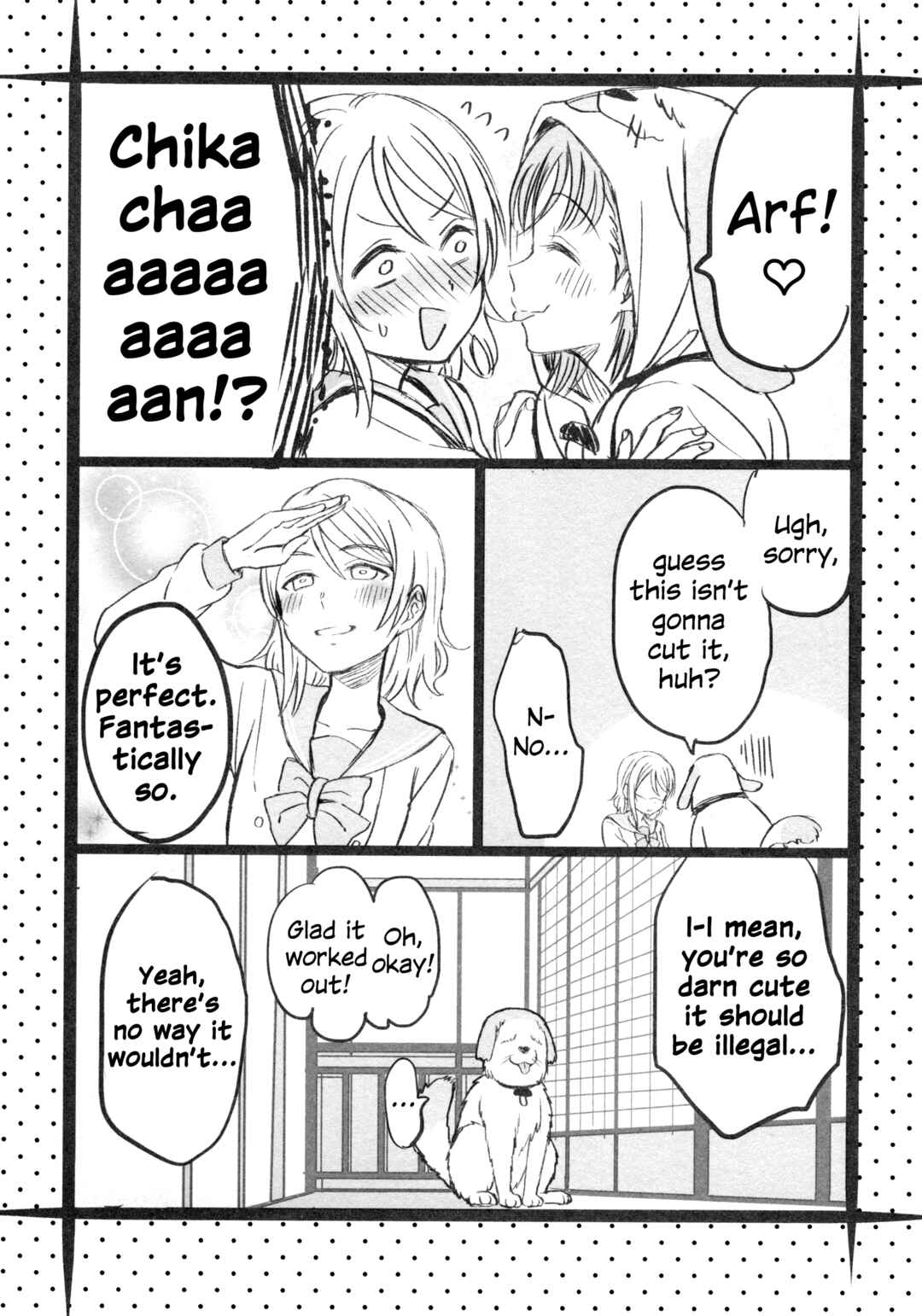 Love Live! Sunshine!! - A Love-Tinted Aquamarine (Doujinshi) Chapter 5 - Page 22
