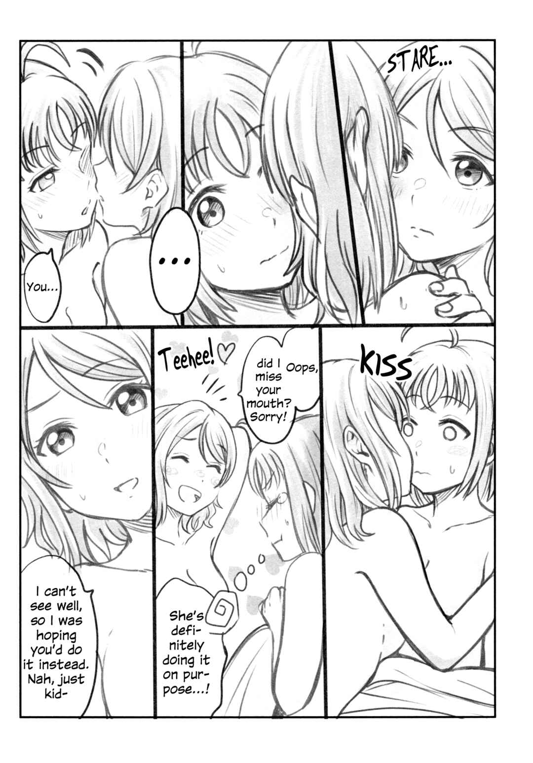 Love Live! Sunshine!! - A Love-Tinted Aquamarine (Doujinshi) Chapter 5 - Page 31